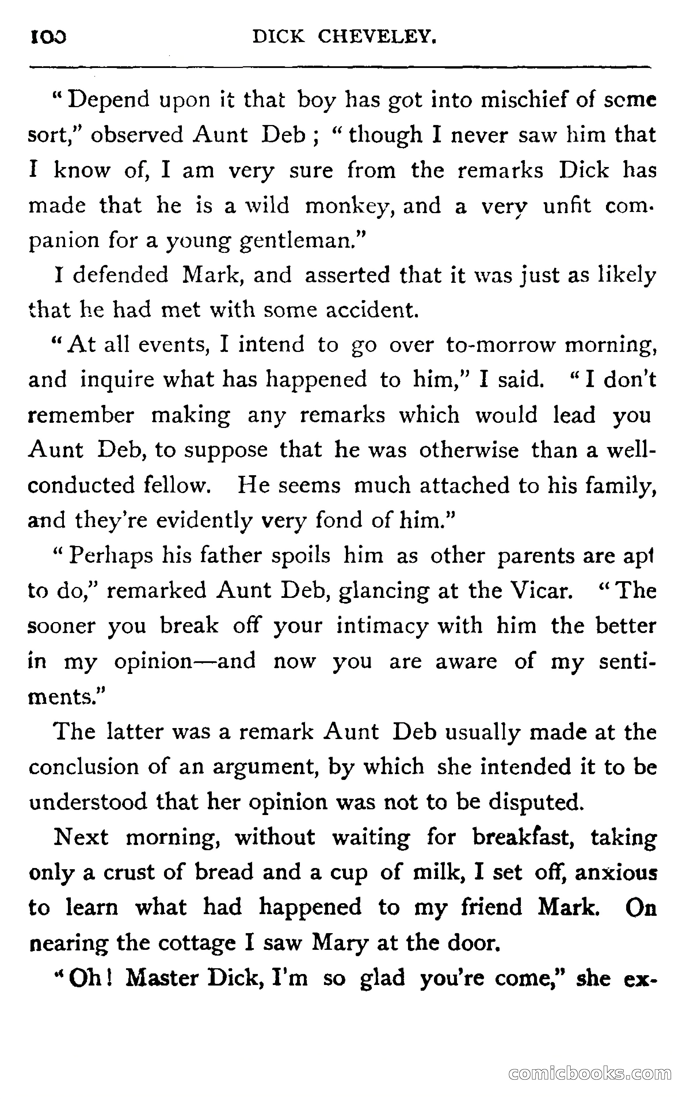 Dick Cheveley: His Adventures and Misadventures — page 116 of 400