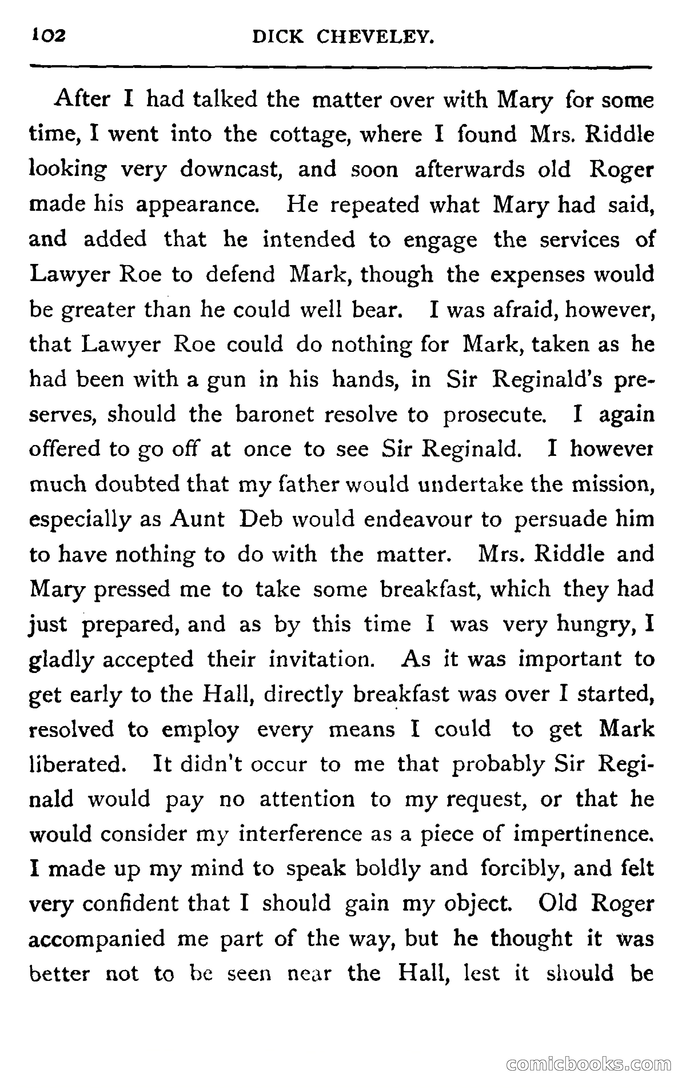 Dick Cheveley: His Adventures and Misadventures — page 118 of 400
