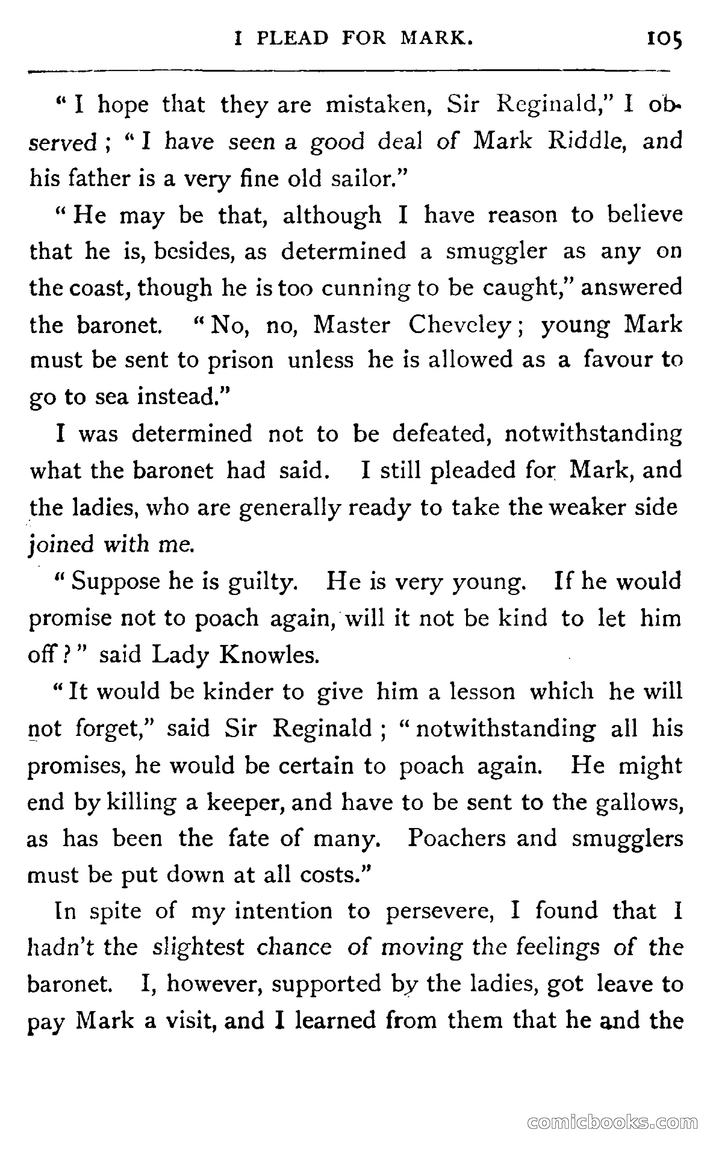 Dick Cheveley: His Adventures and Misadventures — page 121 of 400