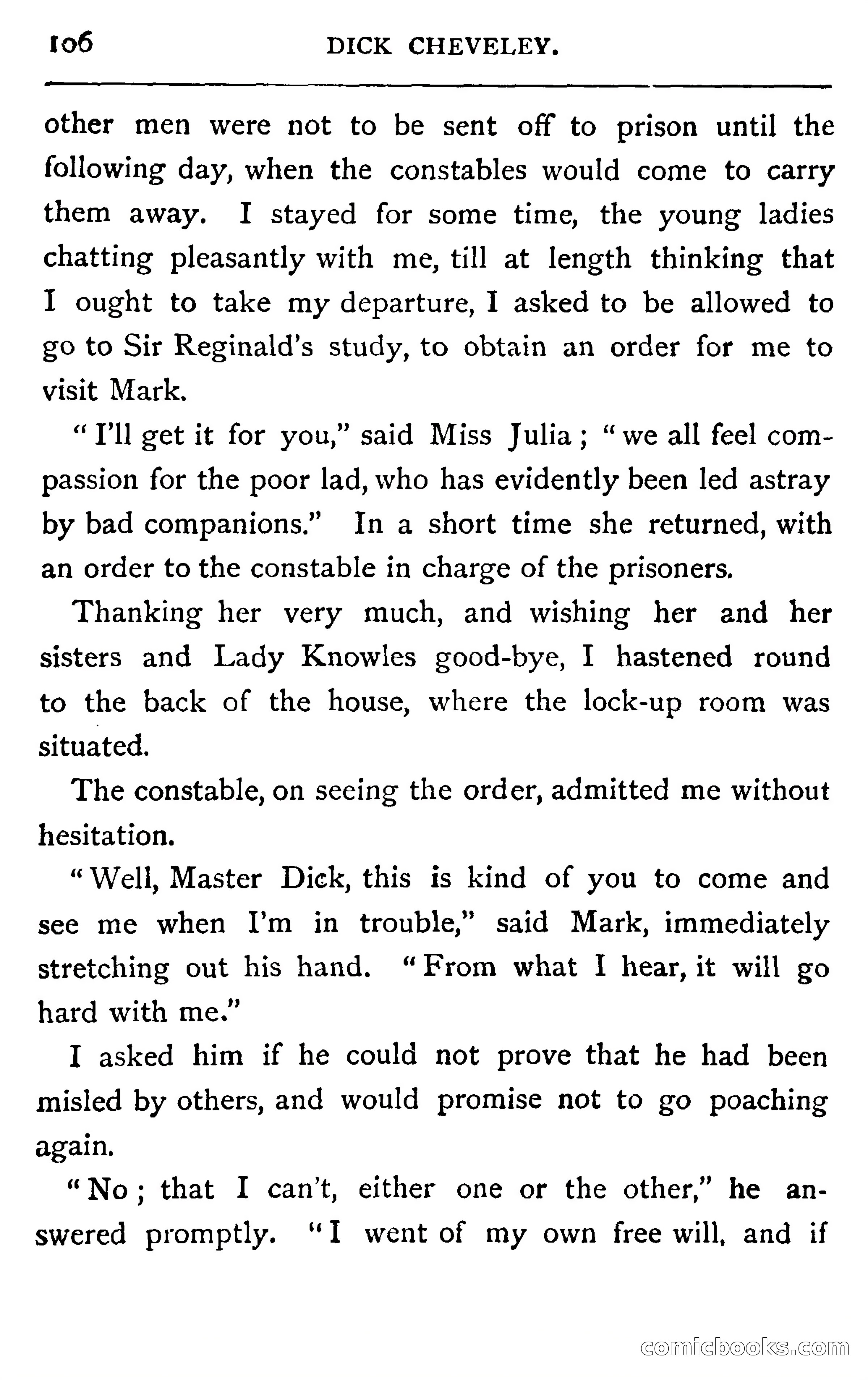 Dick Cheveley: His Adventures and Misadventures — page 122 of 400