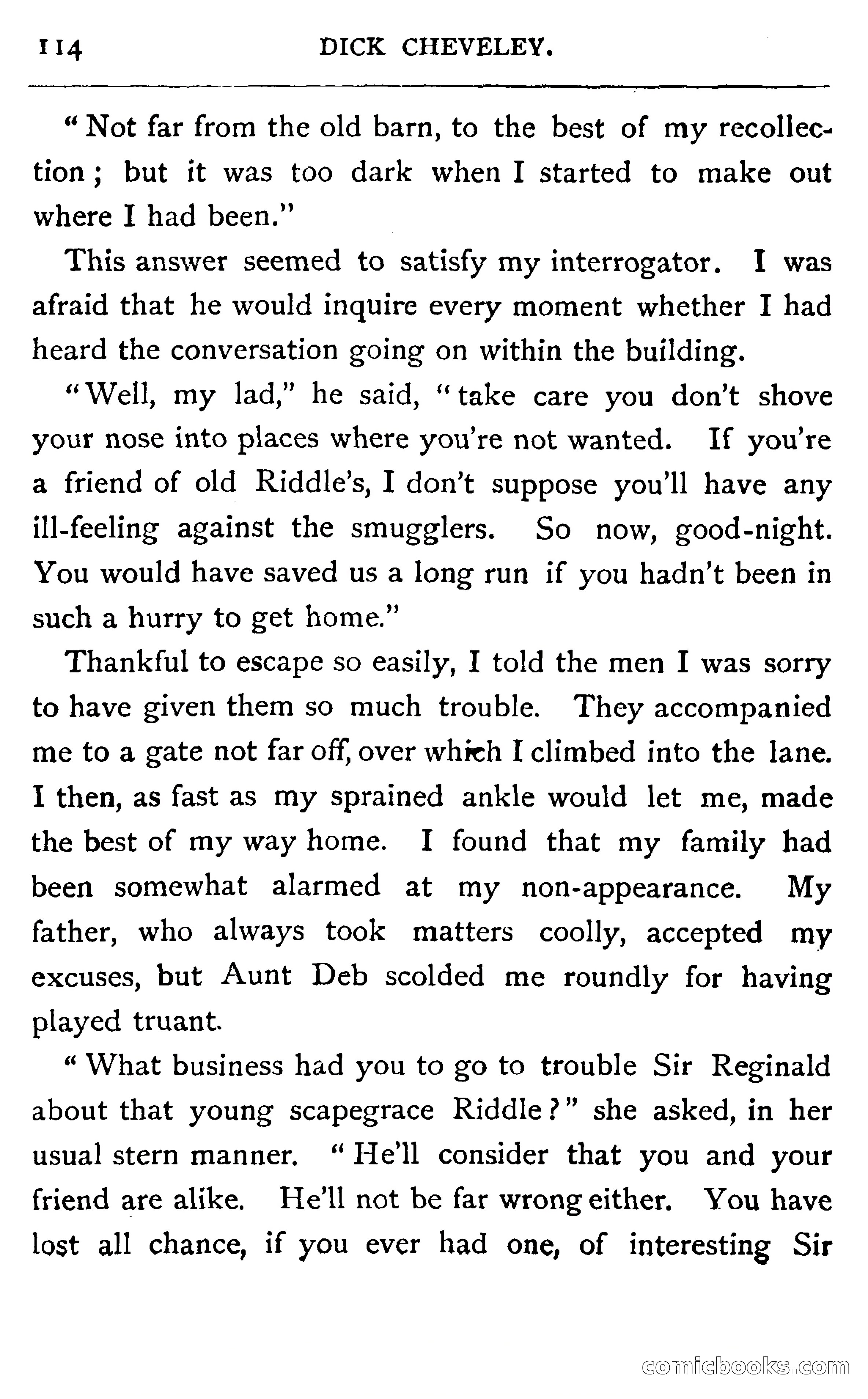 Dick Cheveley: His Adventures and Misadventures — page 130 of 400