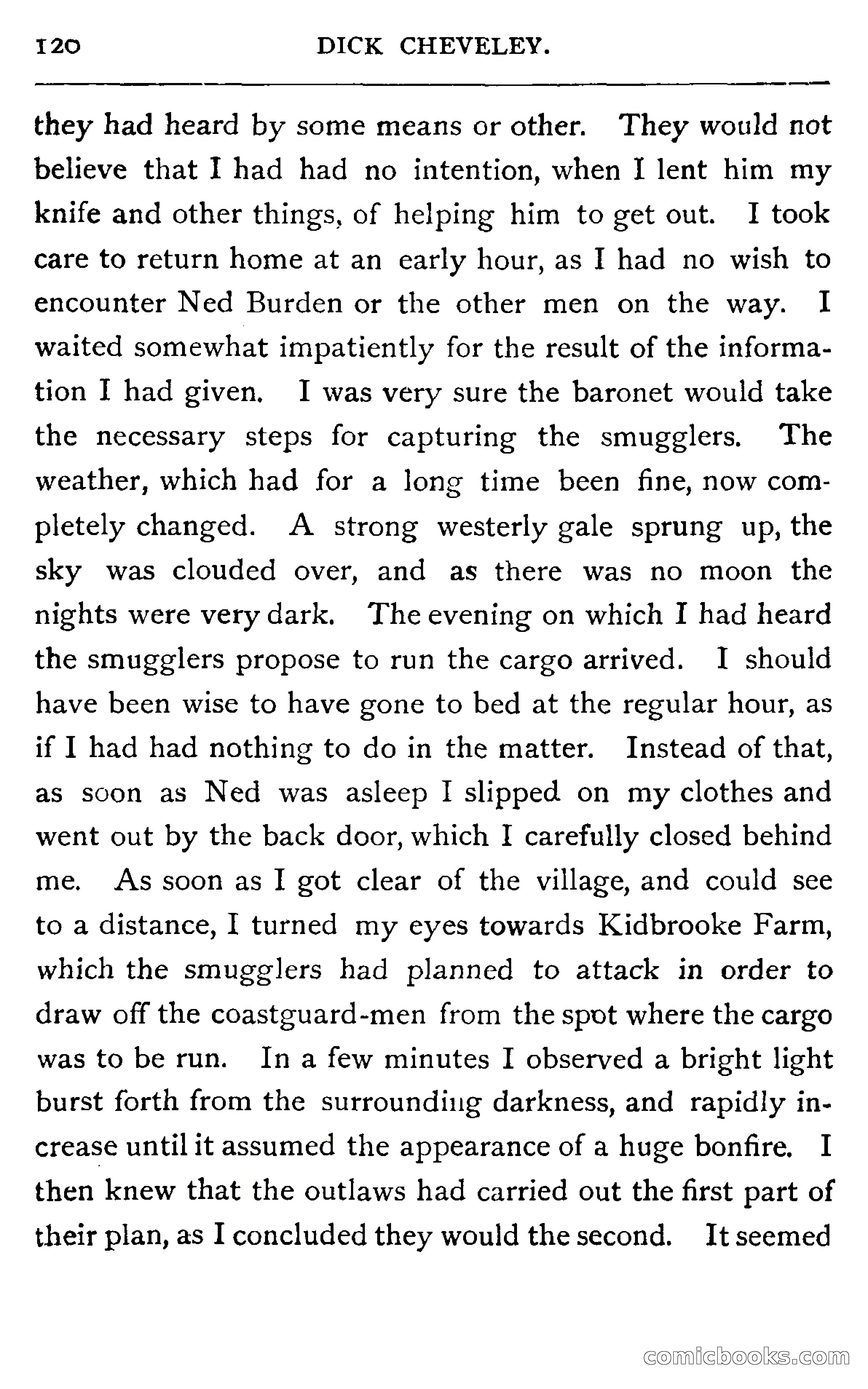 Dick Cheveley: His Adventures and Misadventures — page 136 of 400
