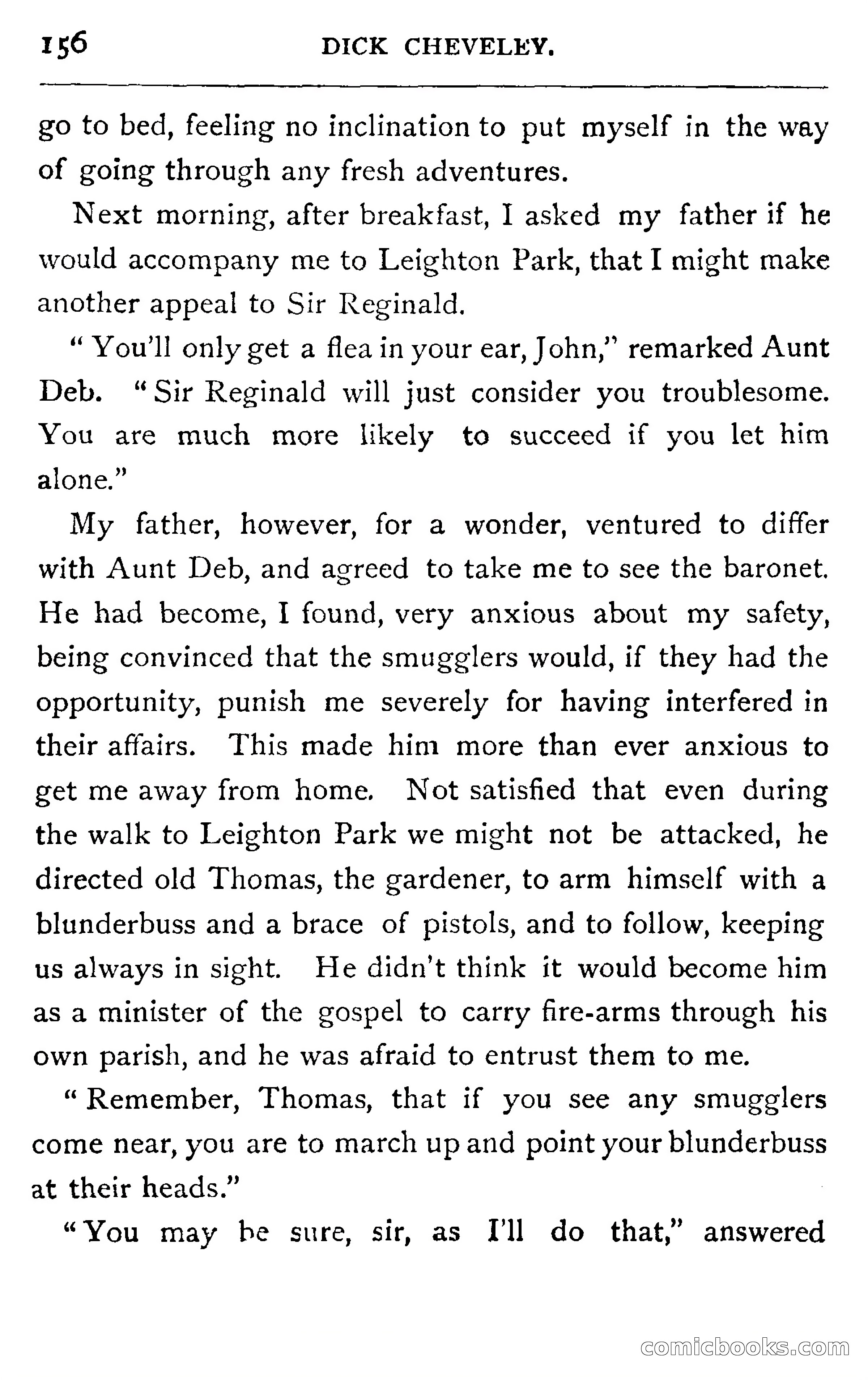 Dick Cheveley: His Adventures and Misadventures — page 172 of 400