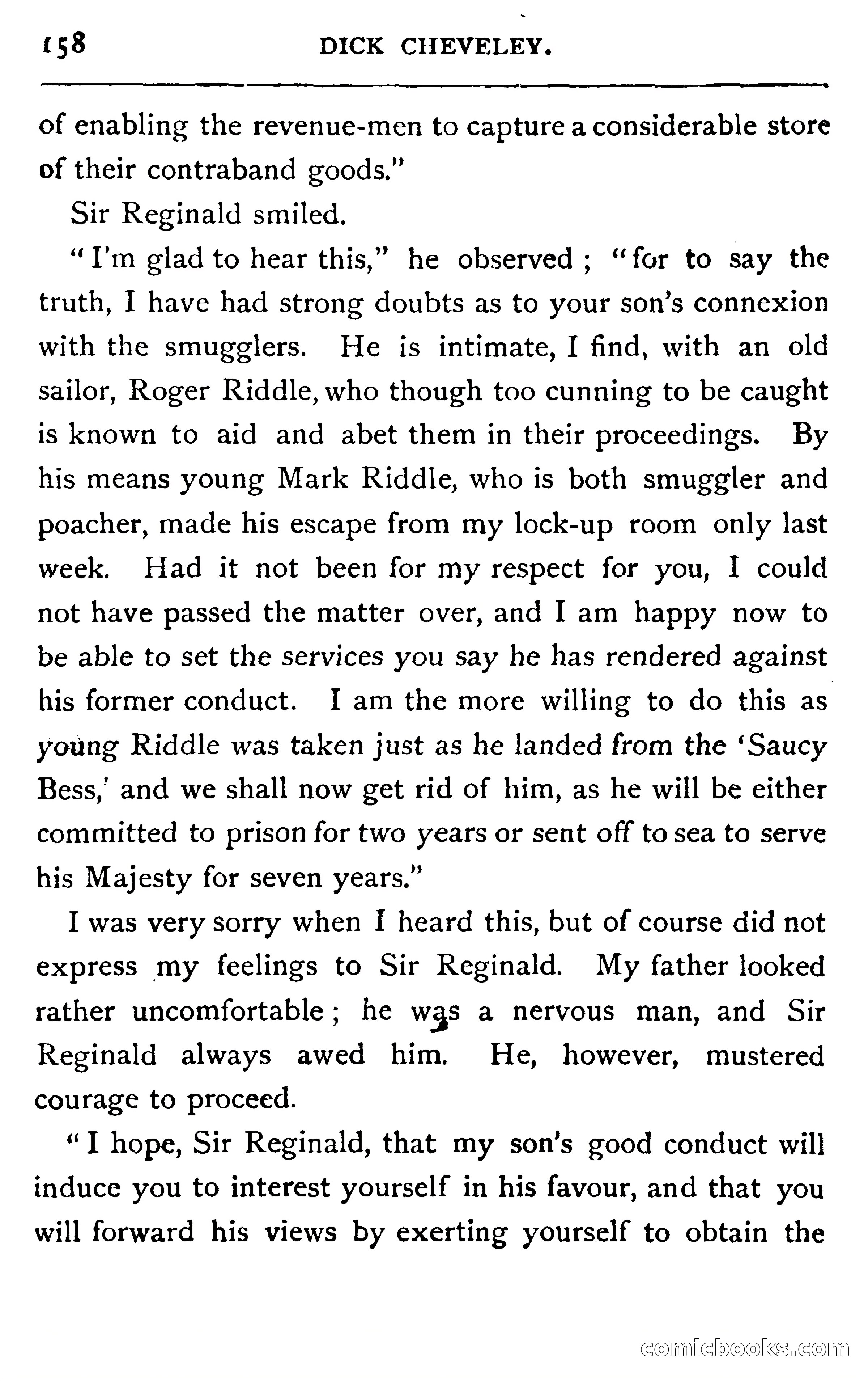 Dick Cheveley: His Adventures and Misadventures — page 174 of 400