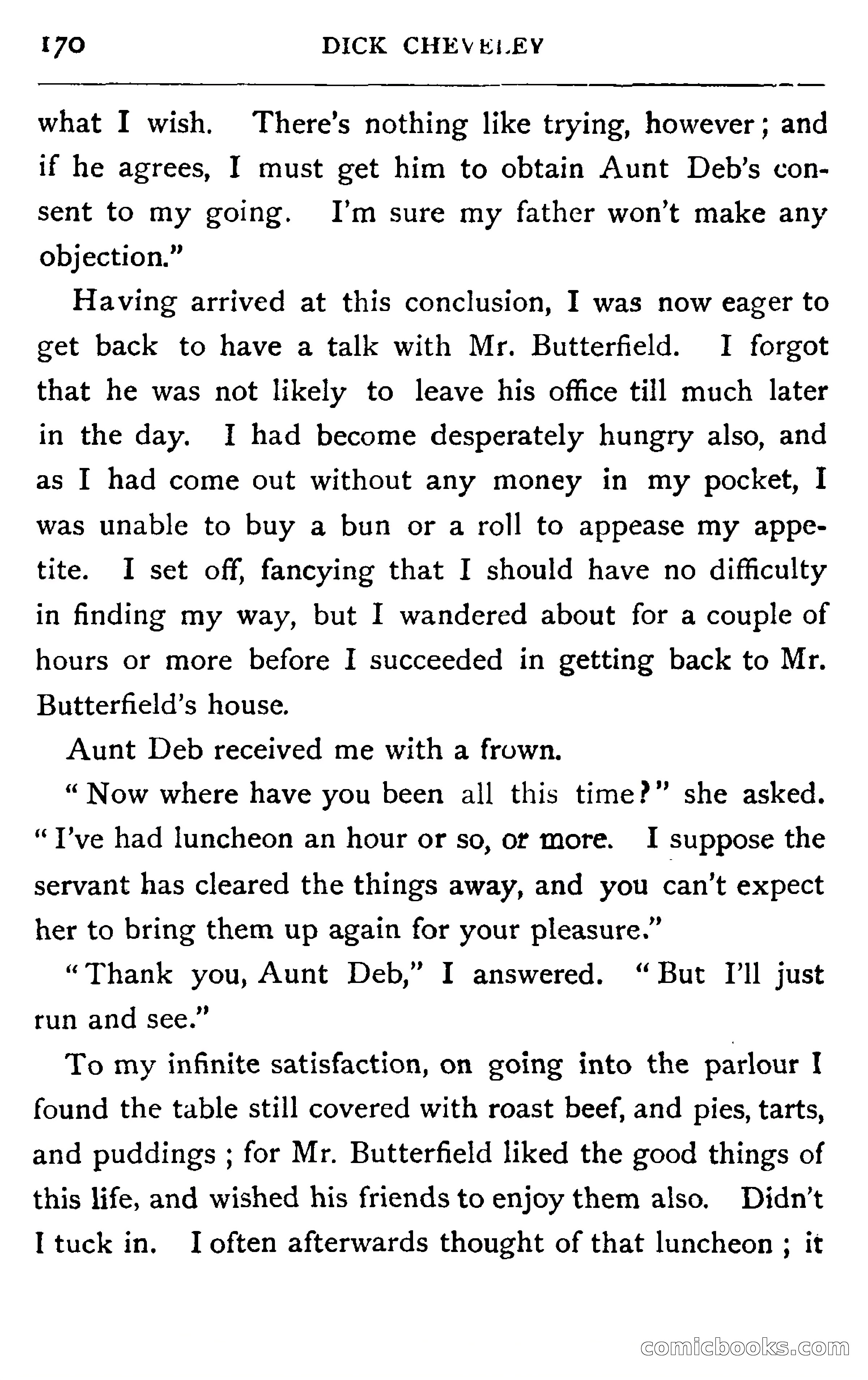 Dick Cheveley: His Adventures and Misadventures — page 186 of 400