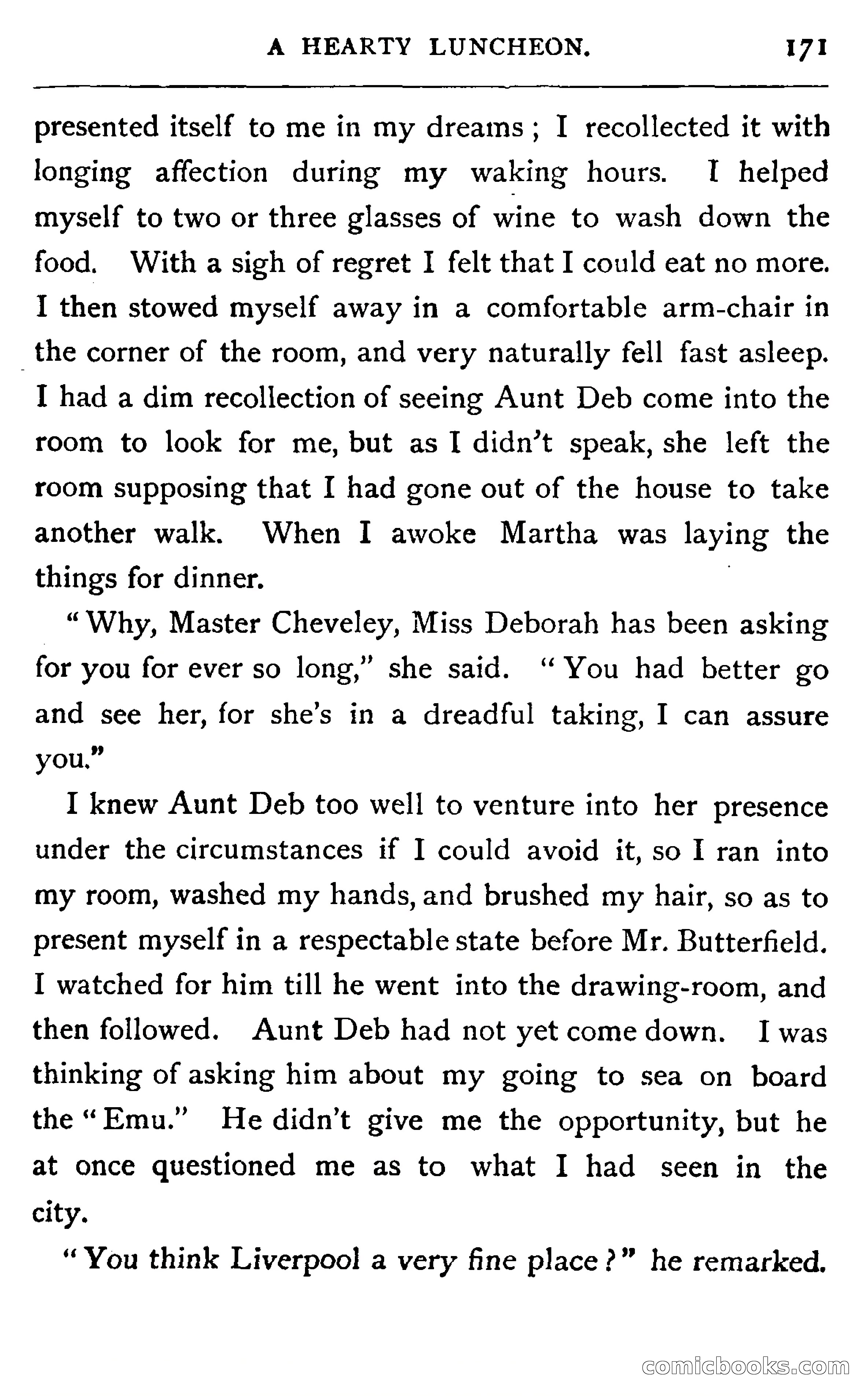 Dick Cheveley: His Adventures and Misadventures — page 187 of 400