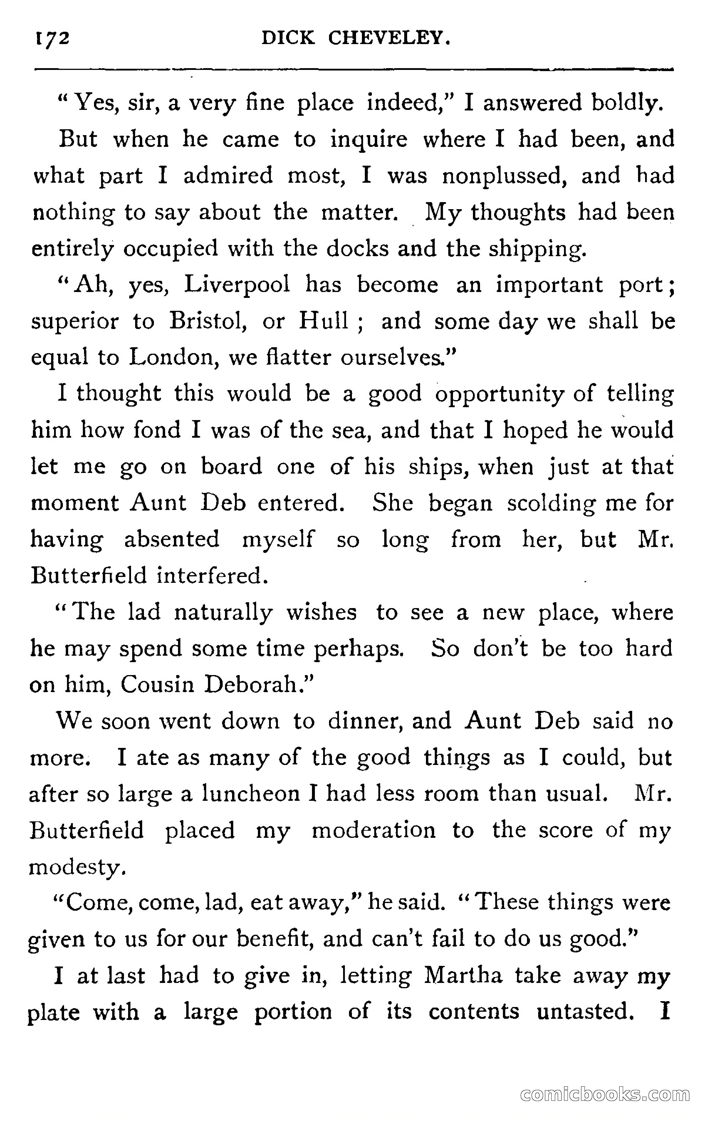 Dick Cheveley: His Adventures and Misadventures — page 188 of 400