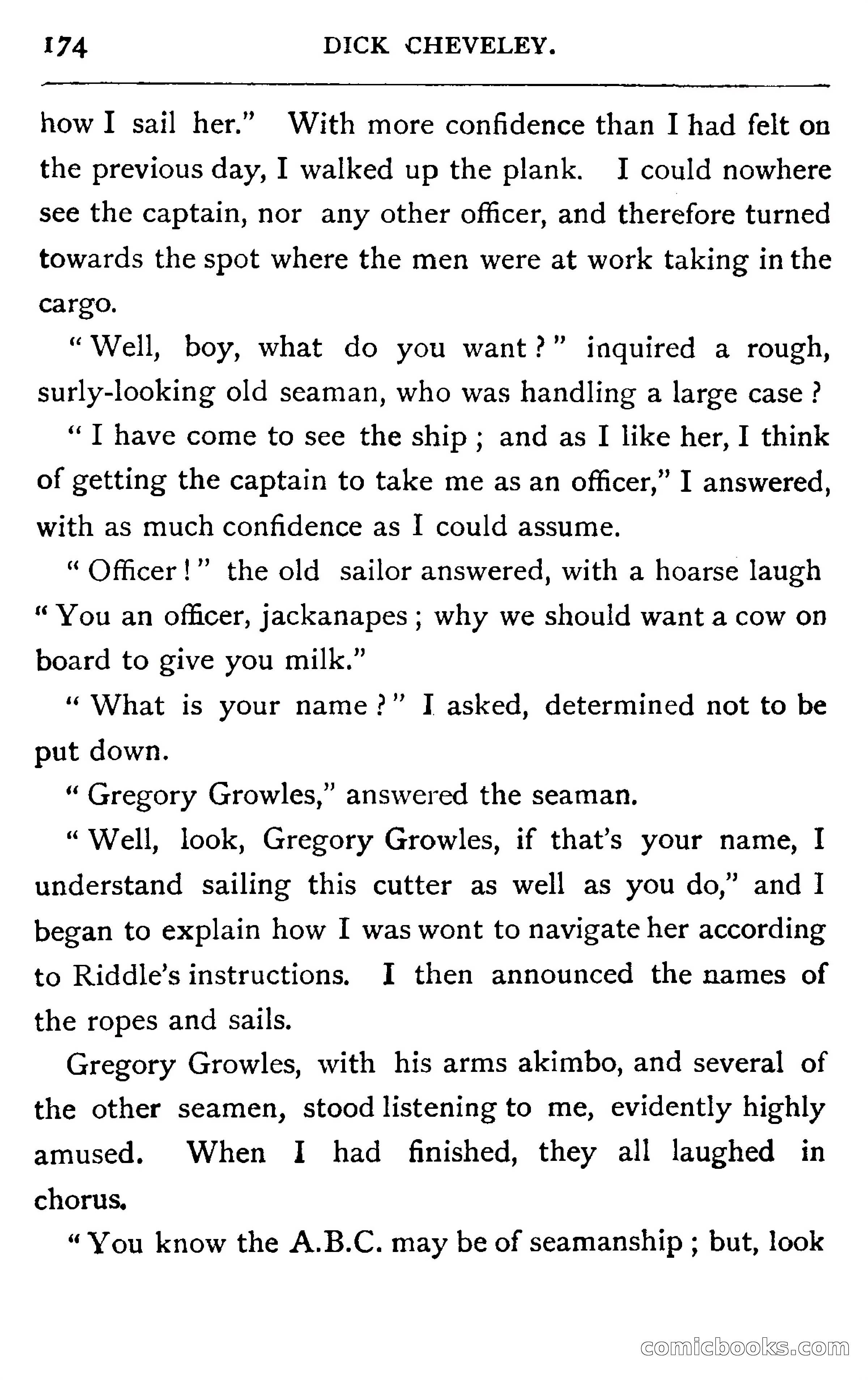 Dick Cheveley: His Adventures and Misadventures — page 190 of 400