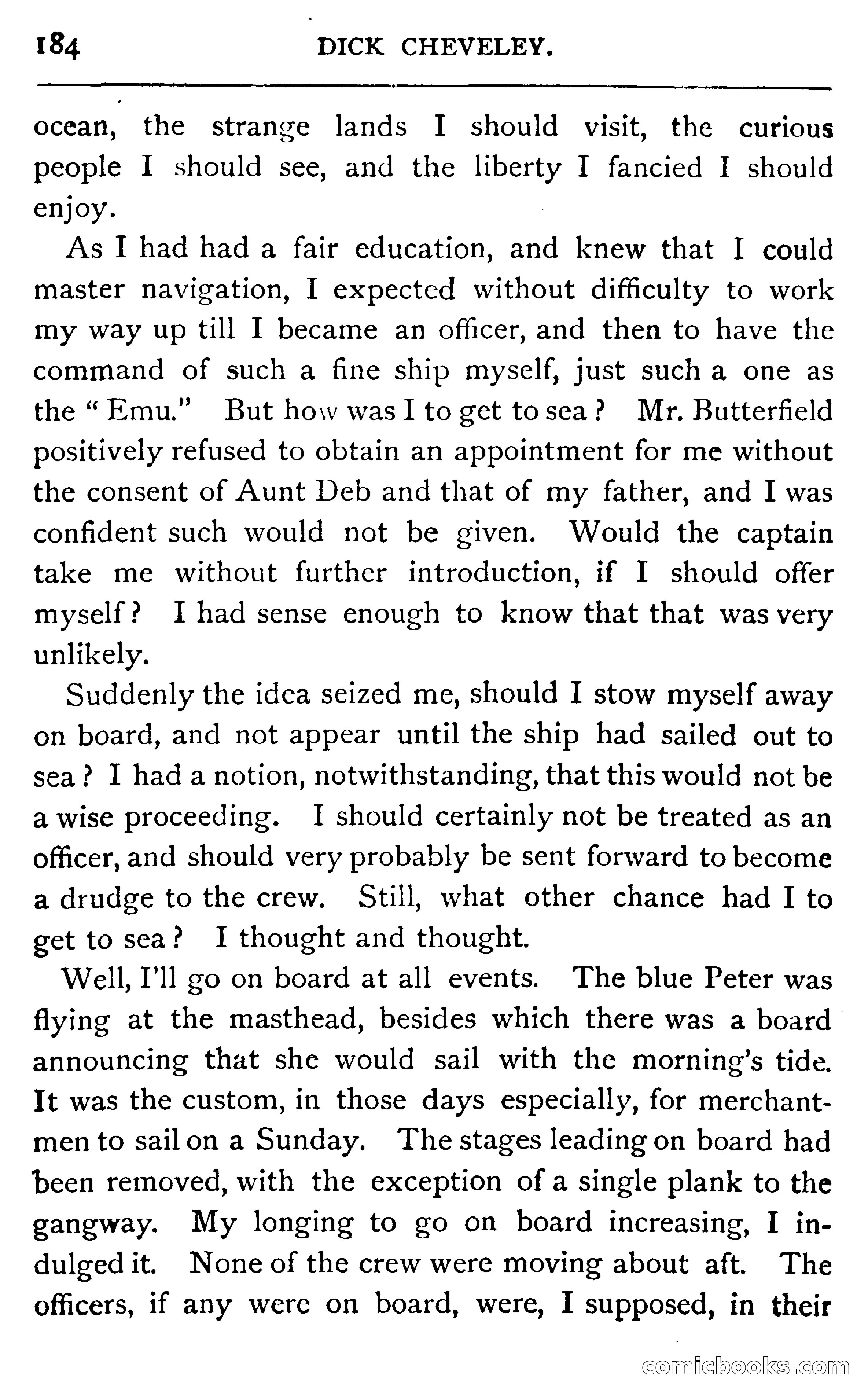 Dick Cheveley: His Adventures and Misadventures — page 200 of 400