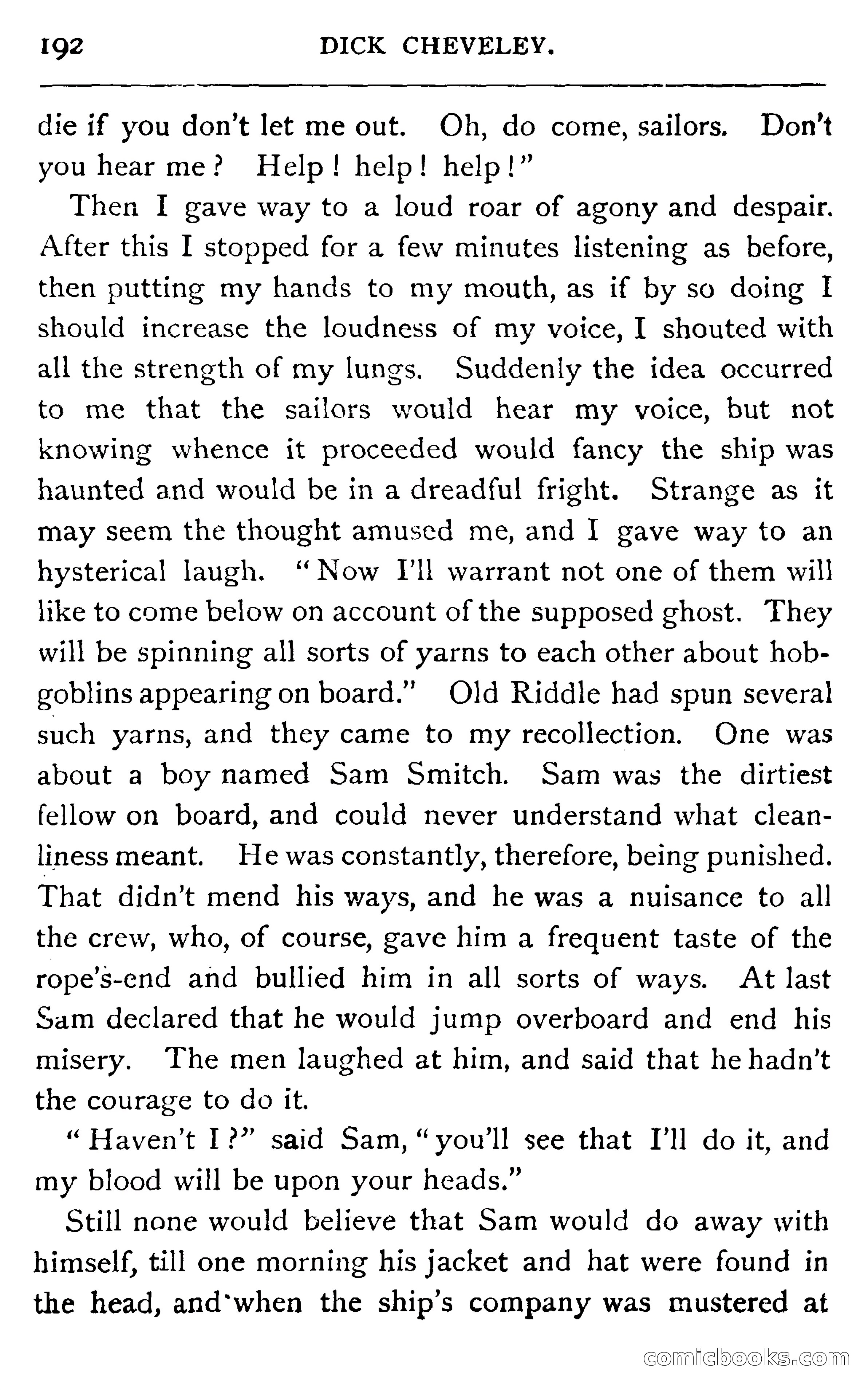 Dick Cheveley: His Adventures and Misadventures — page 208 of 400