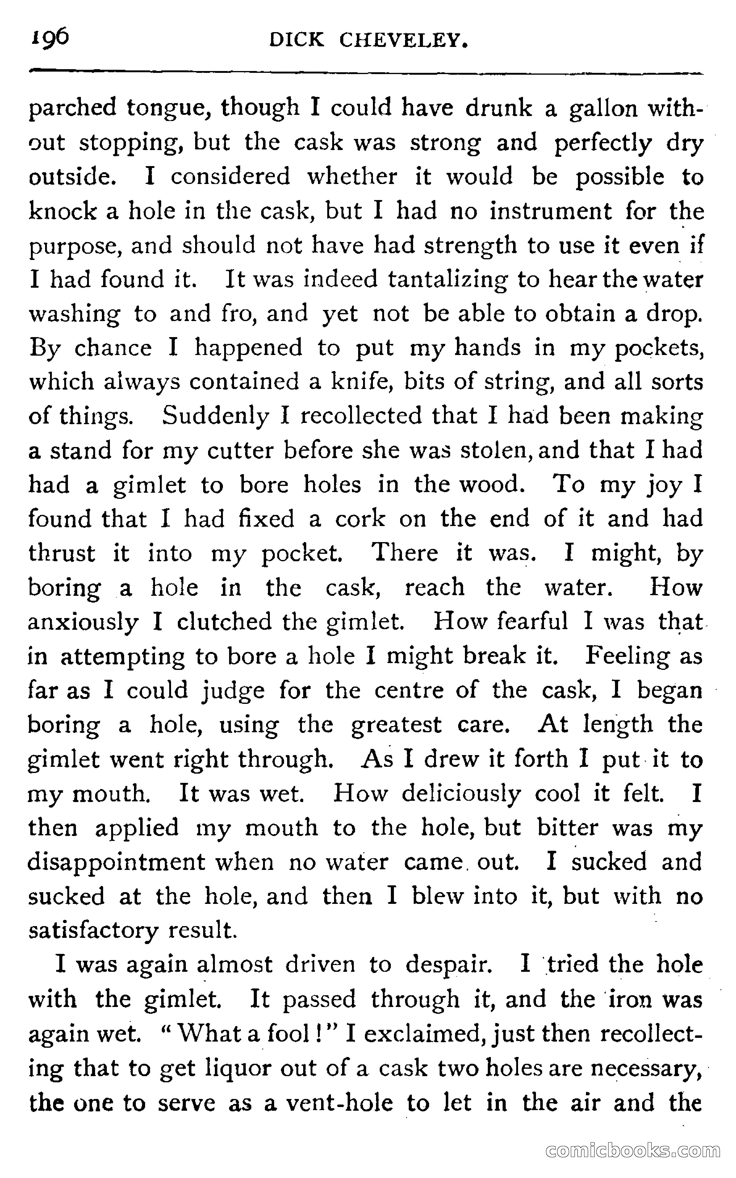 Dick Cheveley: His Adventures and Misadventures — page 212 of 400