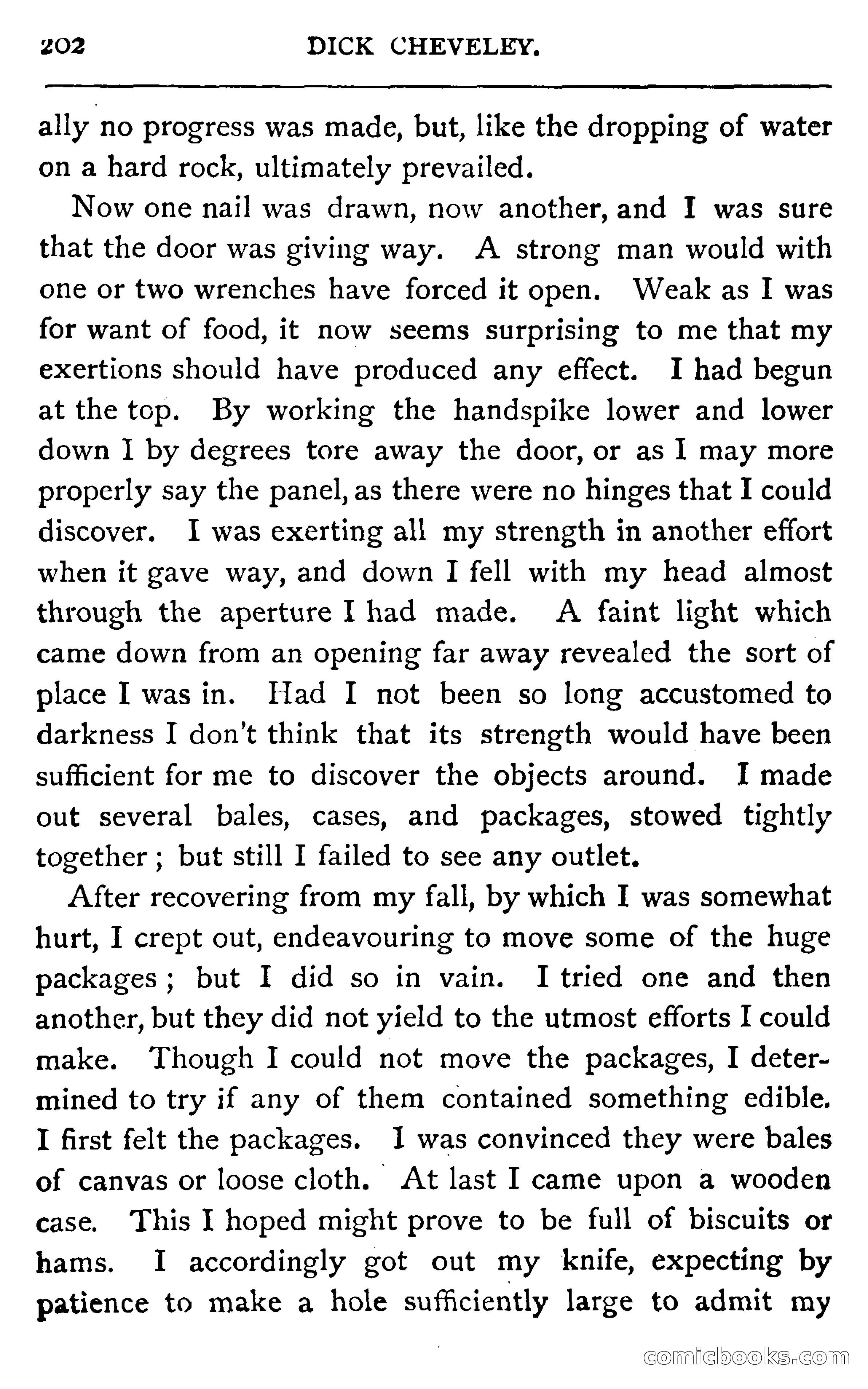 Dick Cheveley: His Adventures and Misadventures — page 218 of 400