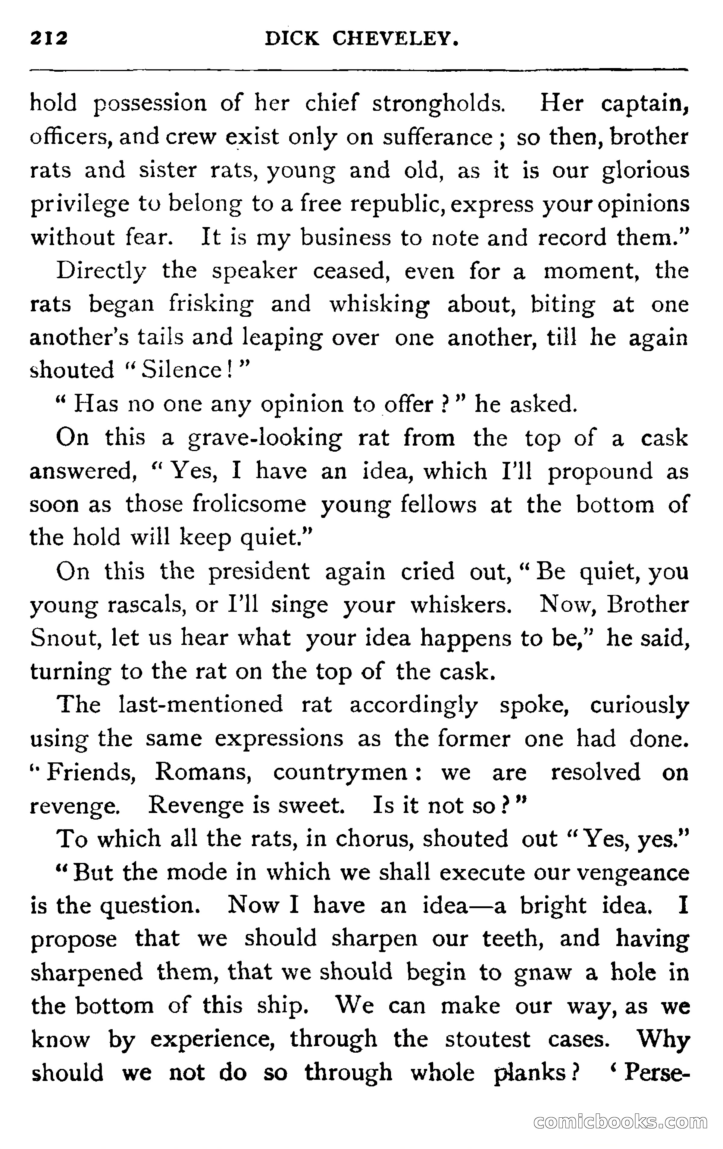 Dick Cheveley: His Adventures and Misadventures — page 228 of 400