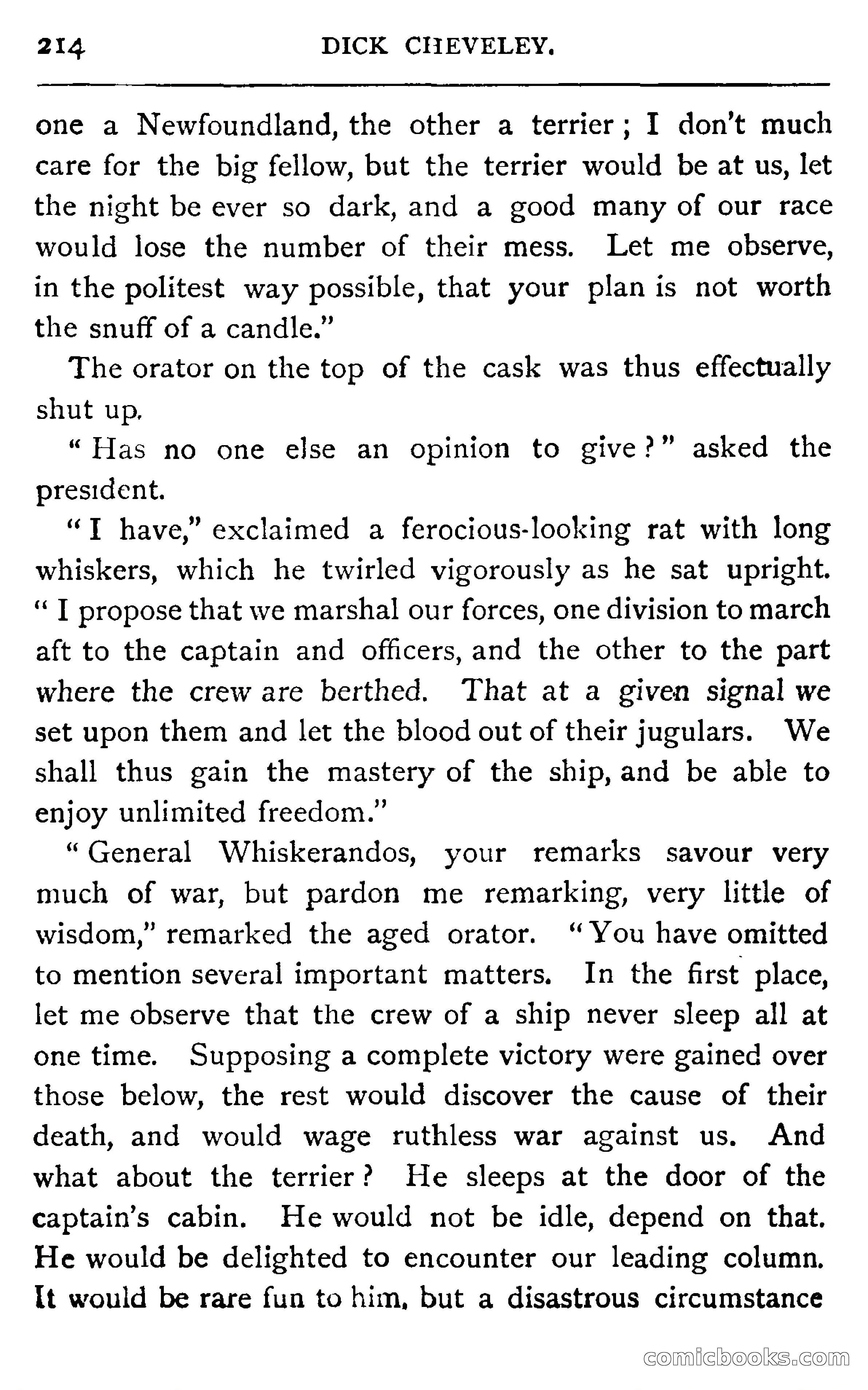 Dick Cheveley: His Adventures and Misadventures — page 230 of 400