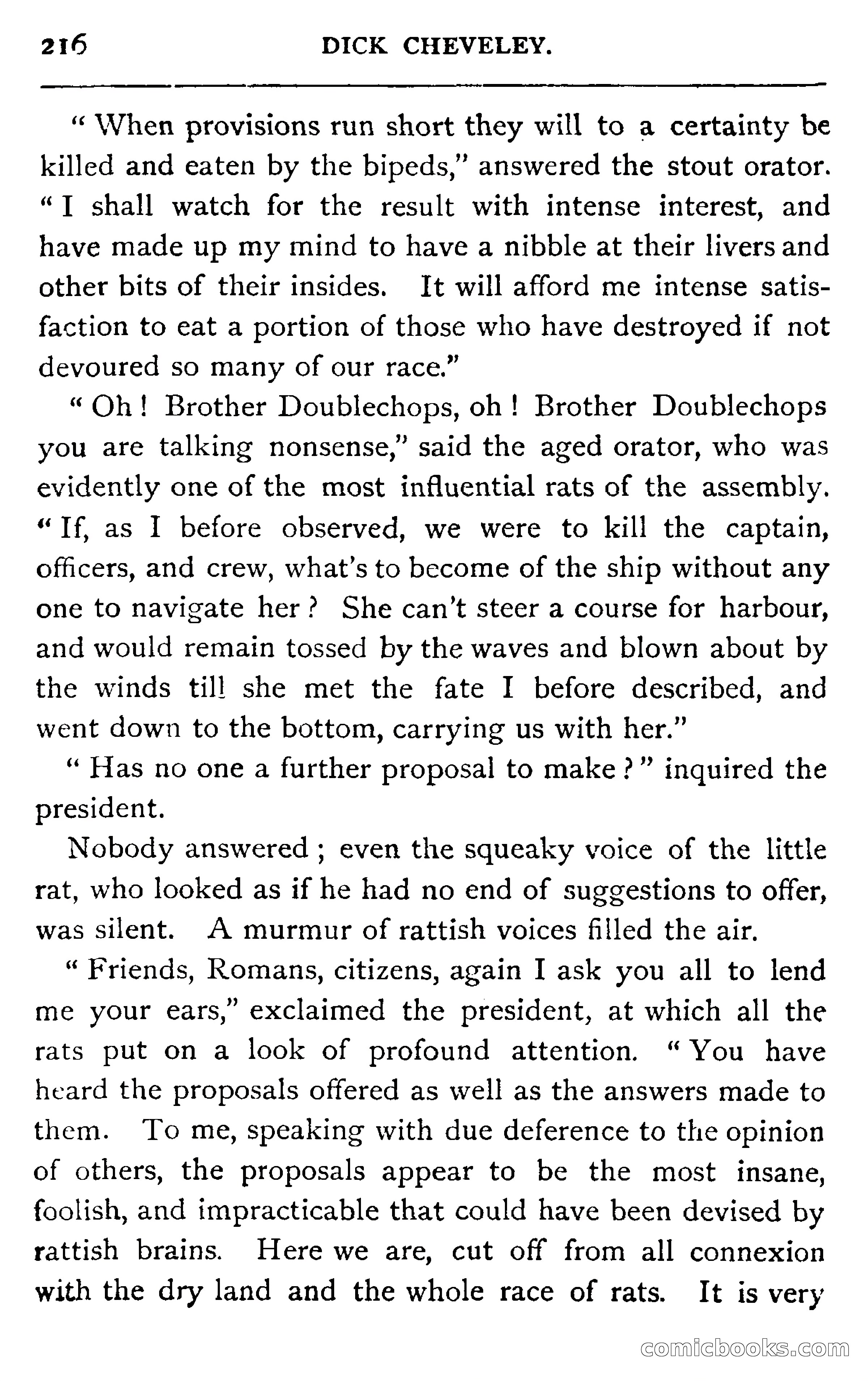 Dick Cheveley: His Adventures and Misadventures — page 232 of 400
