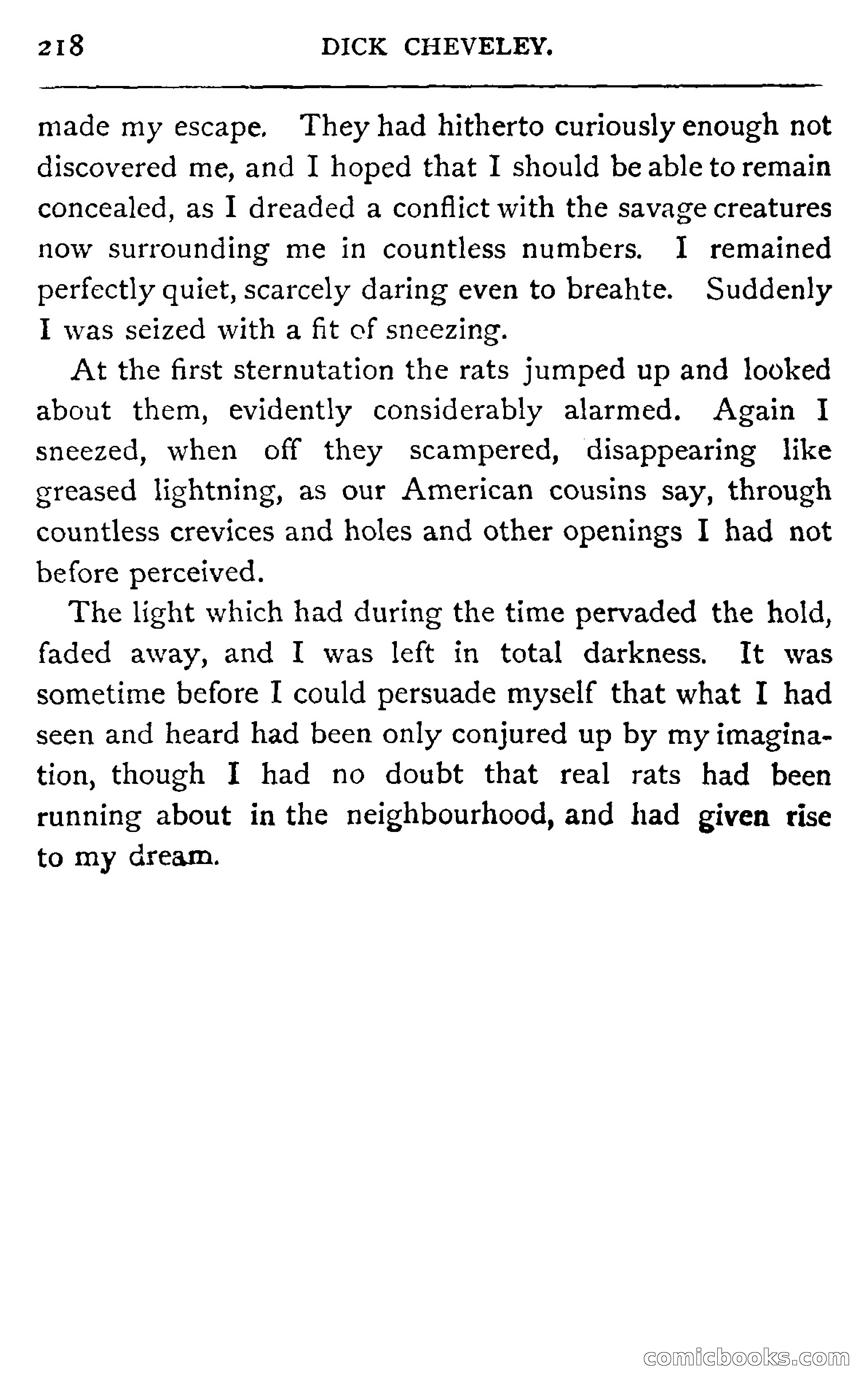 Dick Cheveley: His Adventures and Misadventures — page 234 of 400