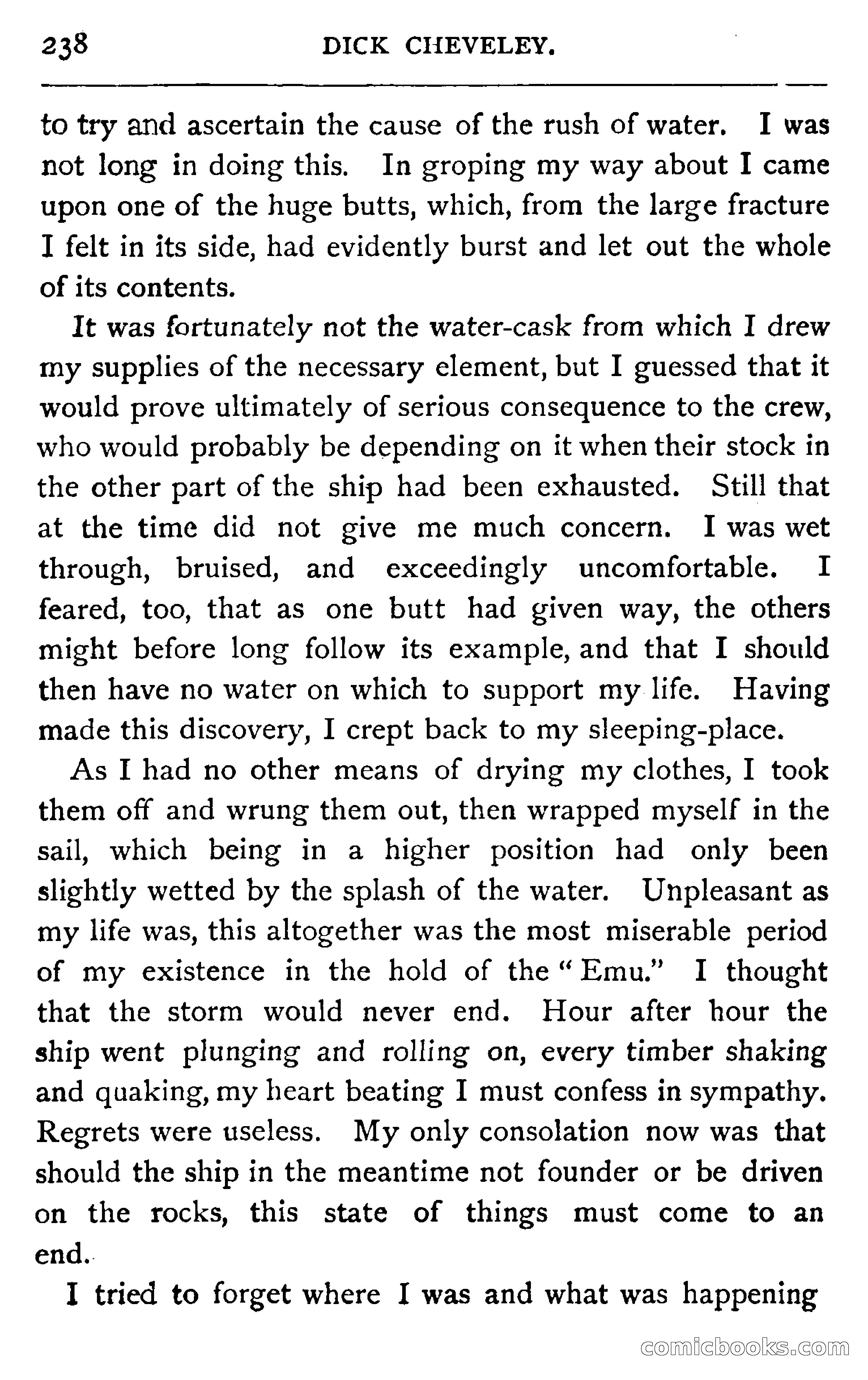 Dick Cheveley: His Adventures and Misadventures — page 254 of 400