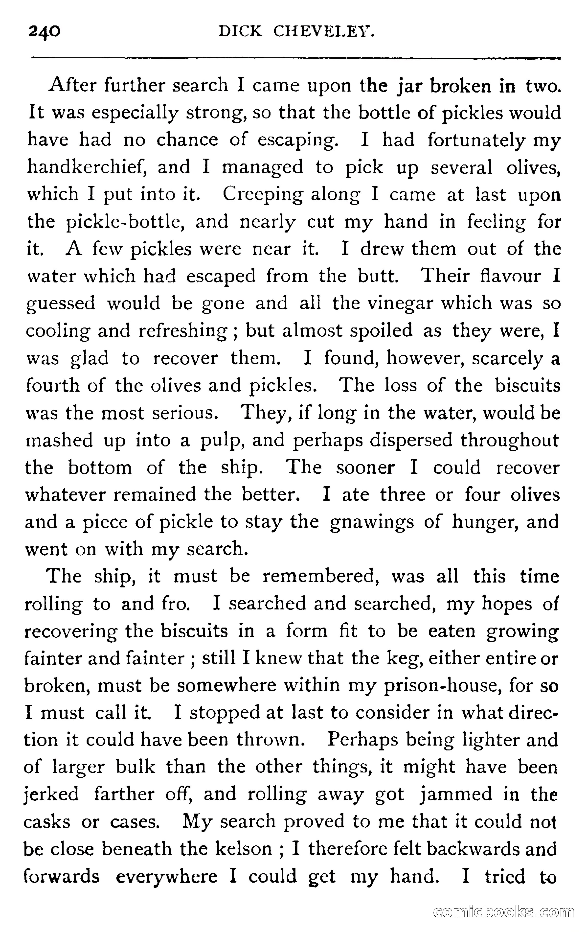 Dick Cheveley: His Adventures and Misadventures — page 256 of 400