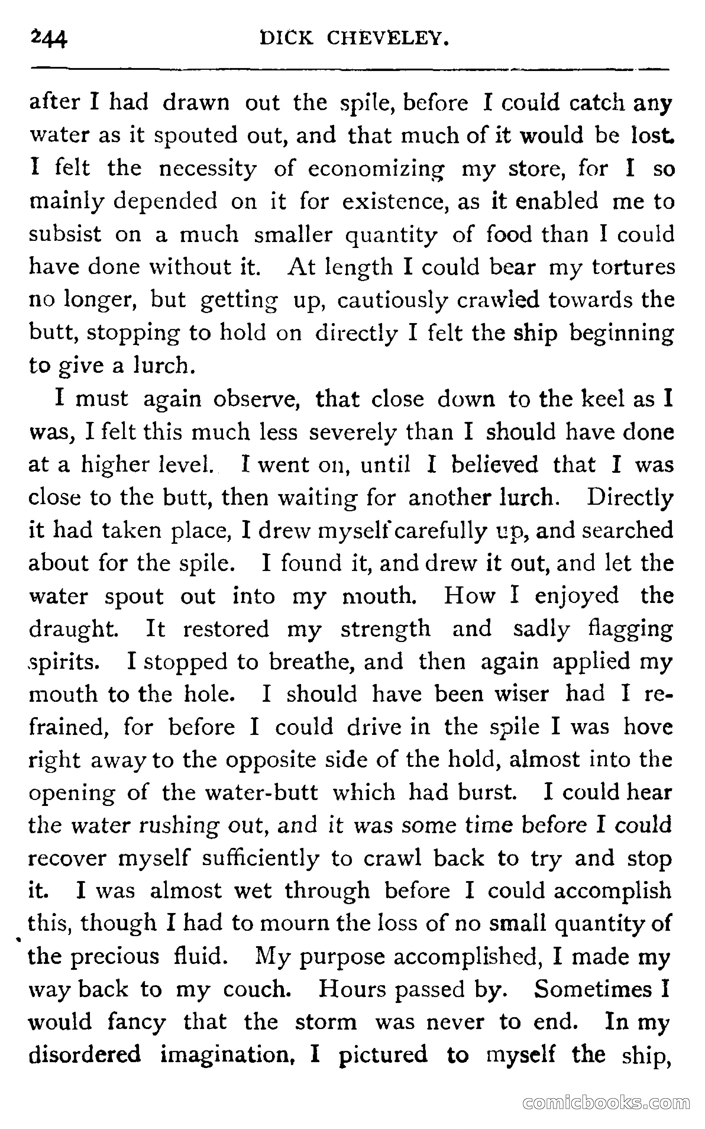 Dick Cheveley: His Adventures and Misadventures — page 260 of 400