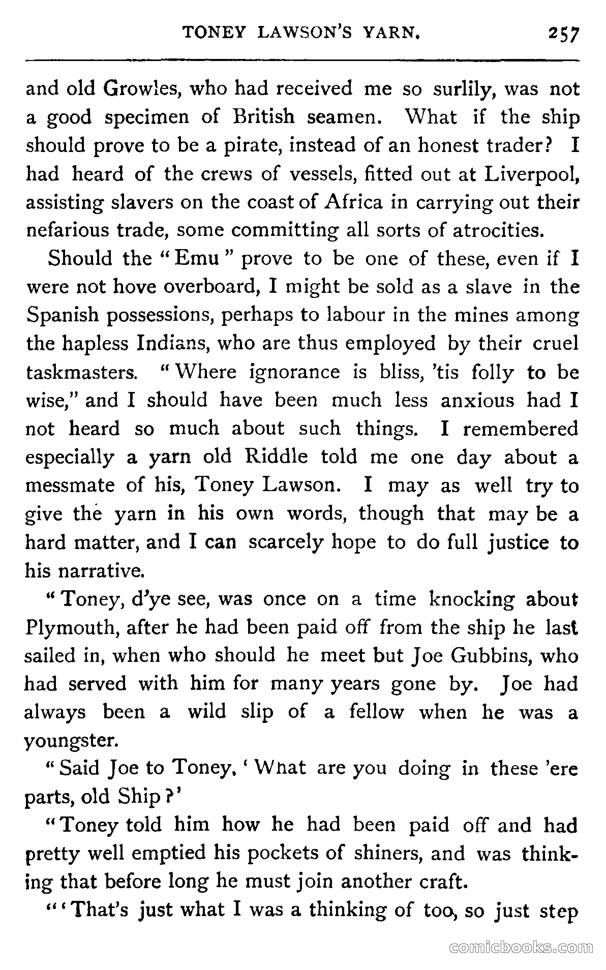 Dick Cheveley: His Adventures and Misadventures — page 273 of 400