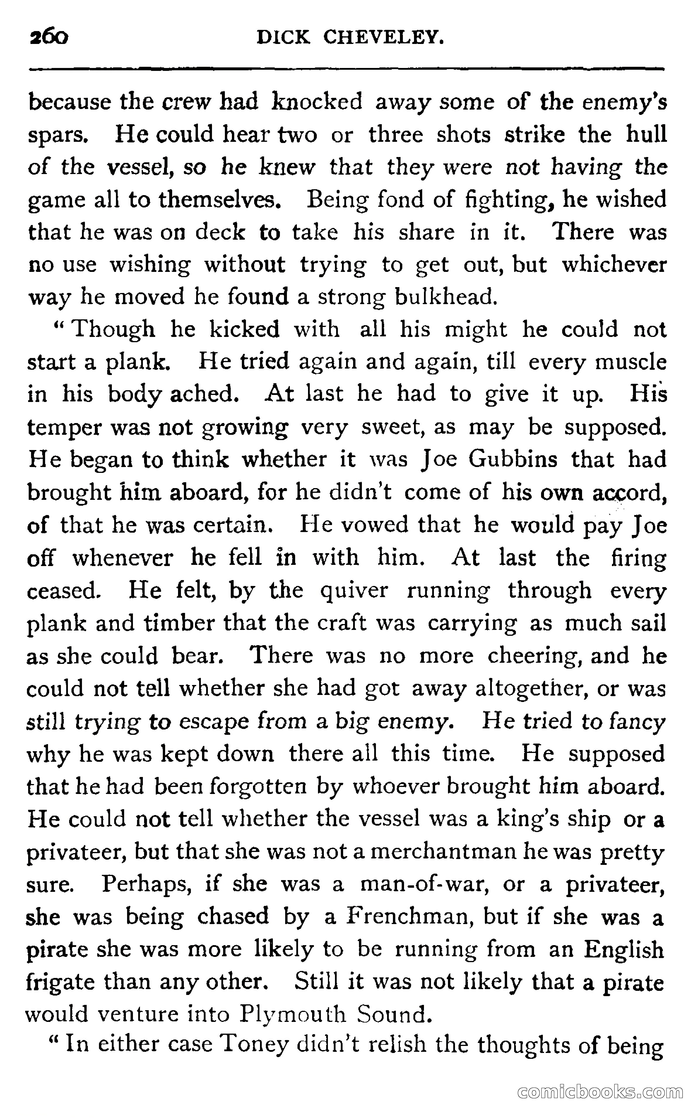 Dick Cheveley: His Adventures and Misadventures — page 276 of 400