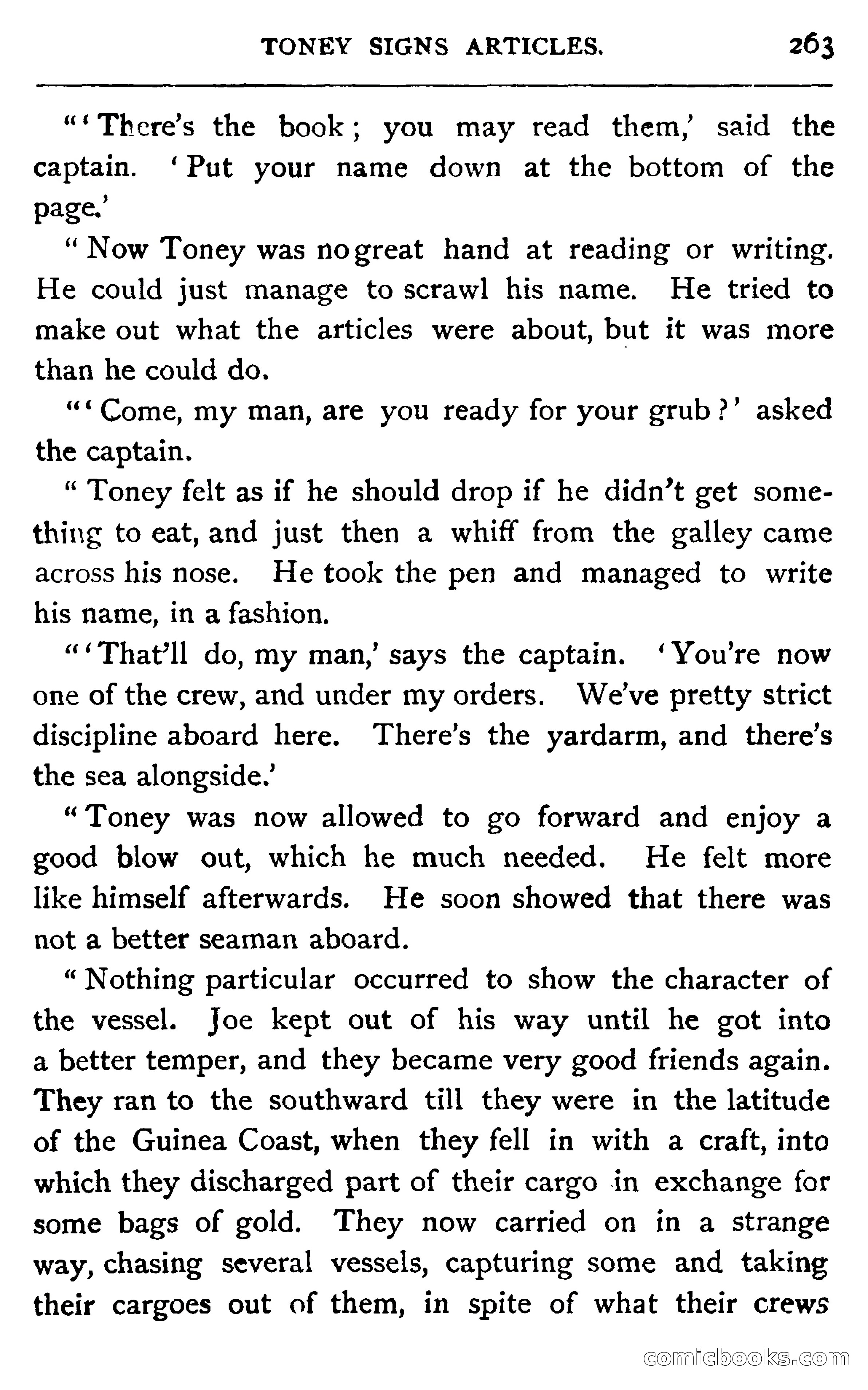 Dick Cheveley: His Adventures and Misadventures — page 279 of 400