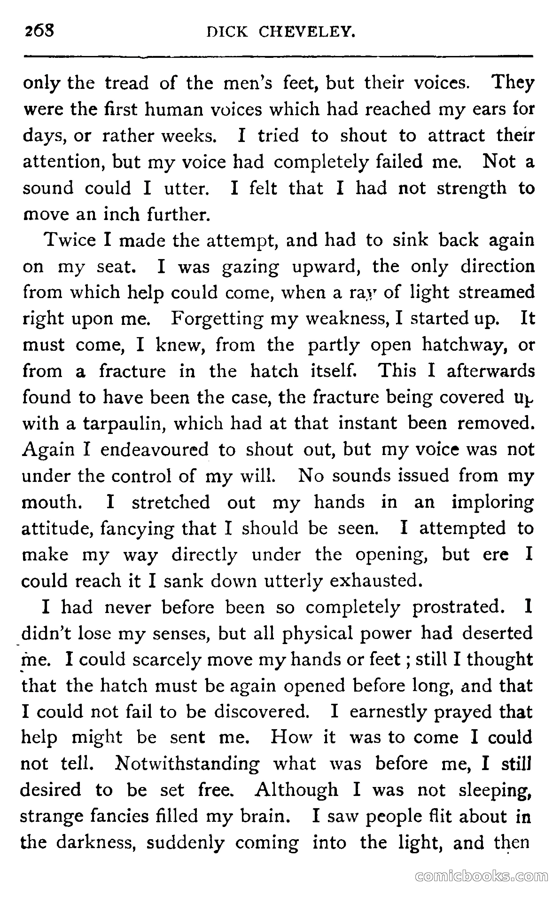 Dick Cheveley: His Adventures and Misadventures — page 284 of 400