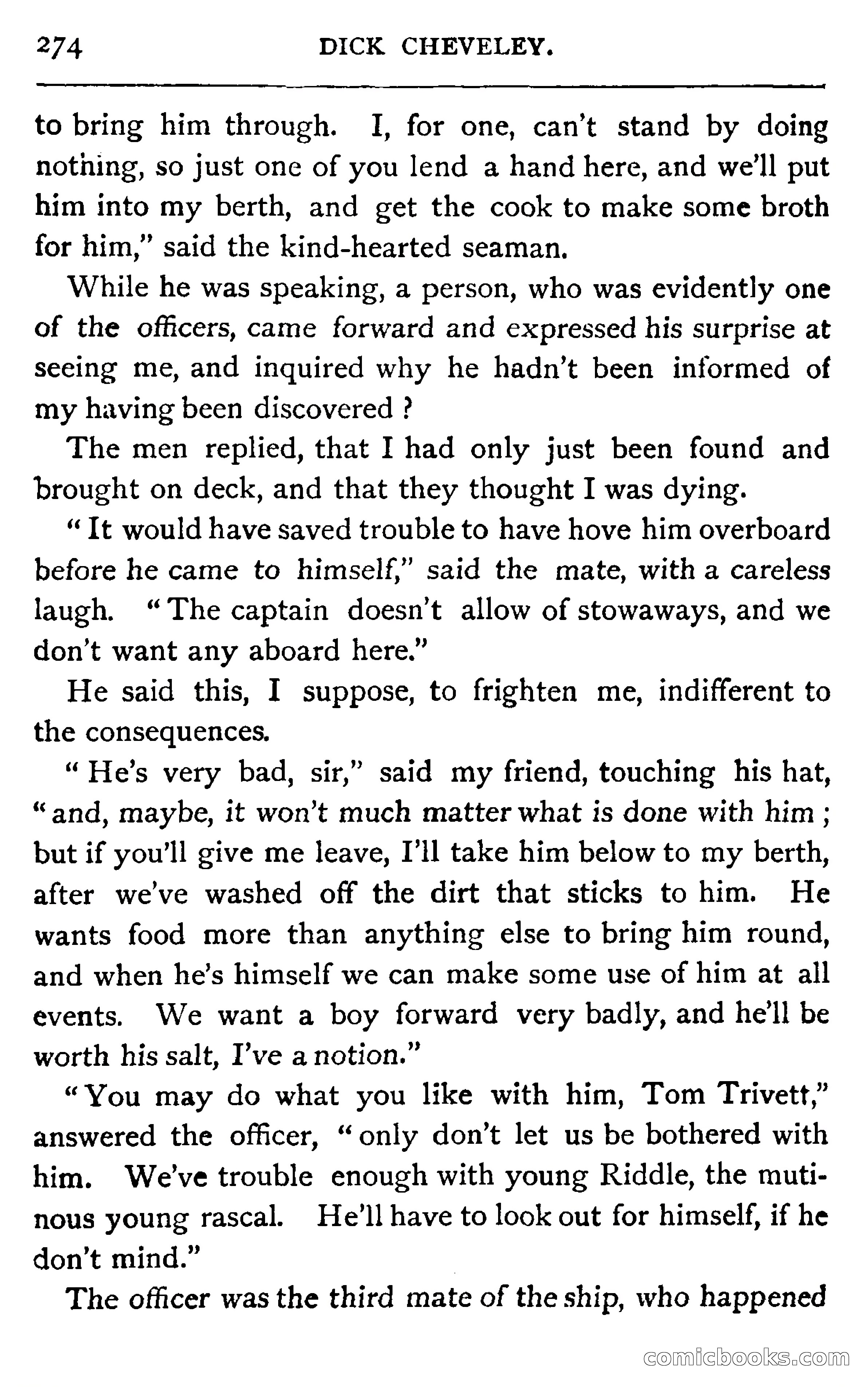 Dick Cheveley: His Adventures and Misadventures — page 290 of 400