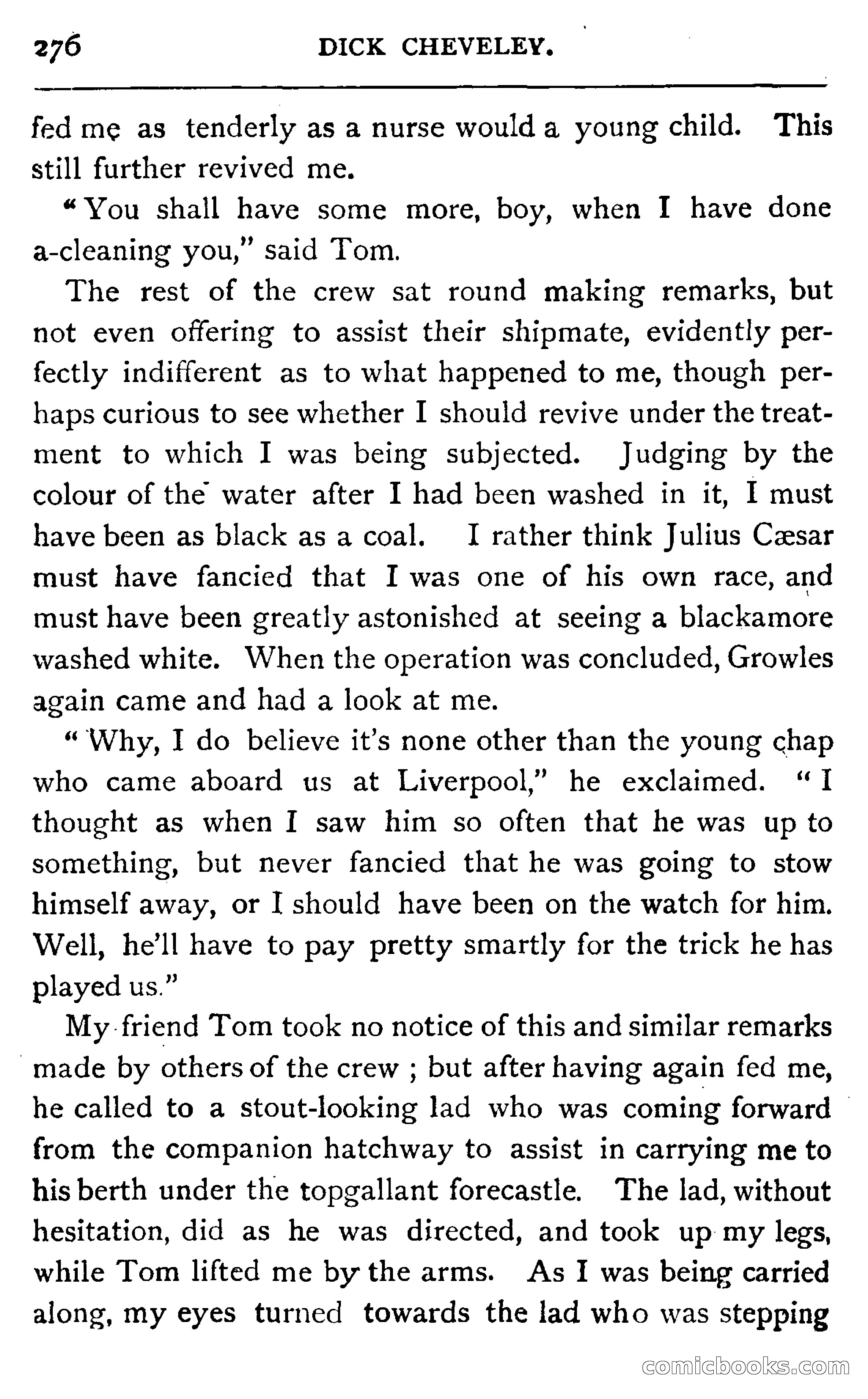Dick Cheveley: His Adventures and Misadventures — page 292 of 400