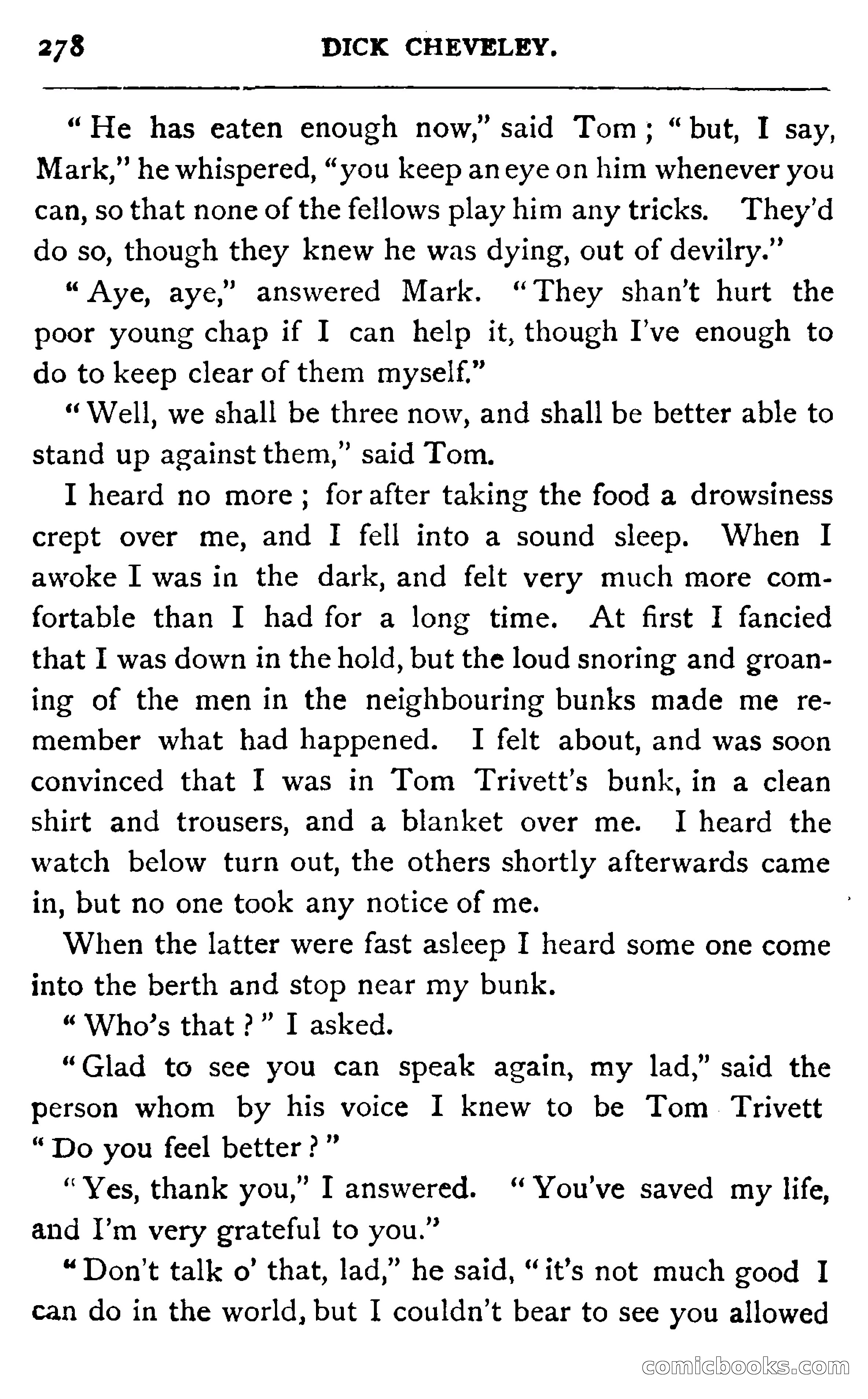 Dick Cheveley: His Adventures and Misadventures — page 294 of 400