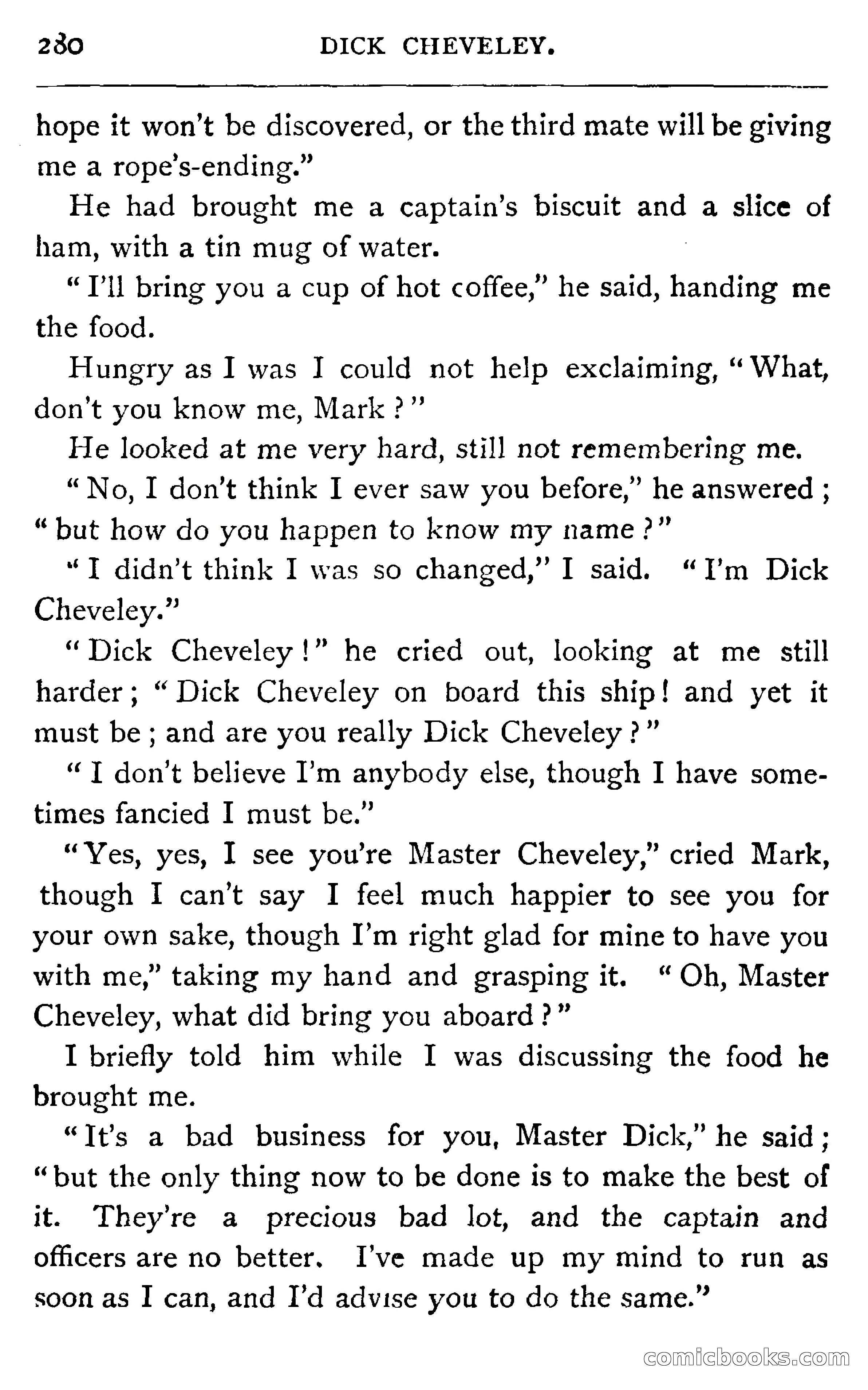 Dick Cheveley: His Adventures and Misadventures — page 296 of 400