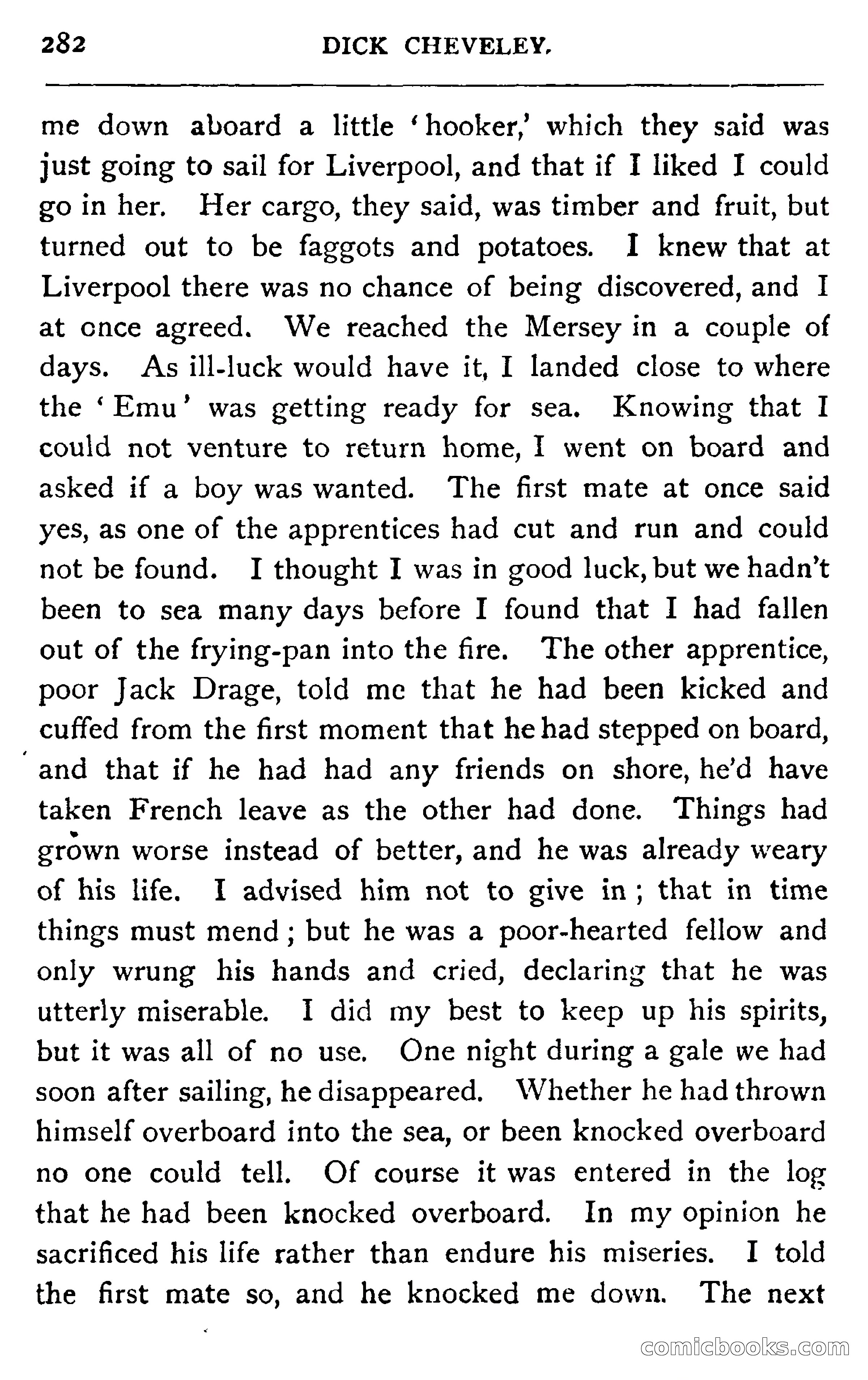 Dick Cheveley: His Adventures and Misadventures — page 298 of 400