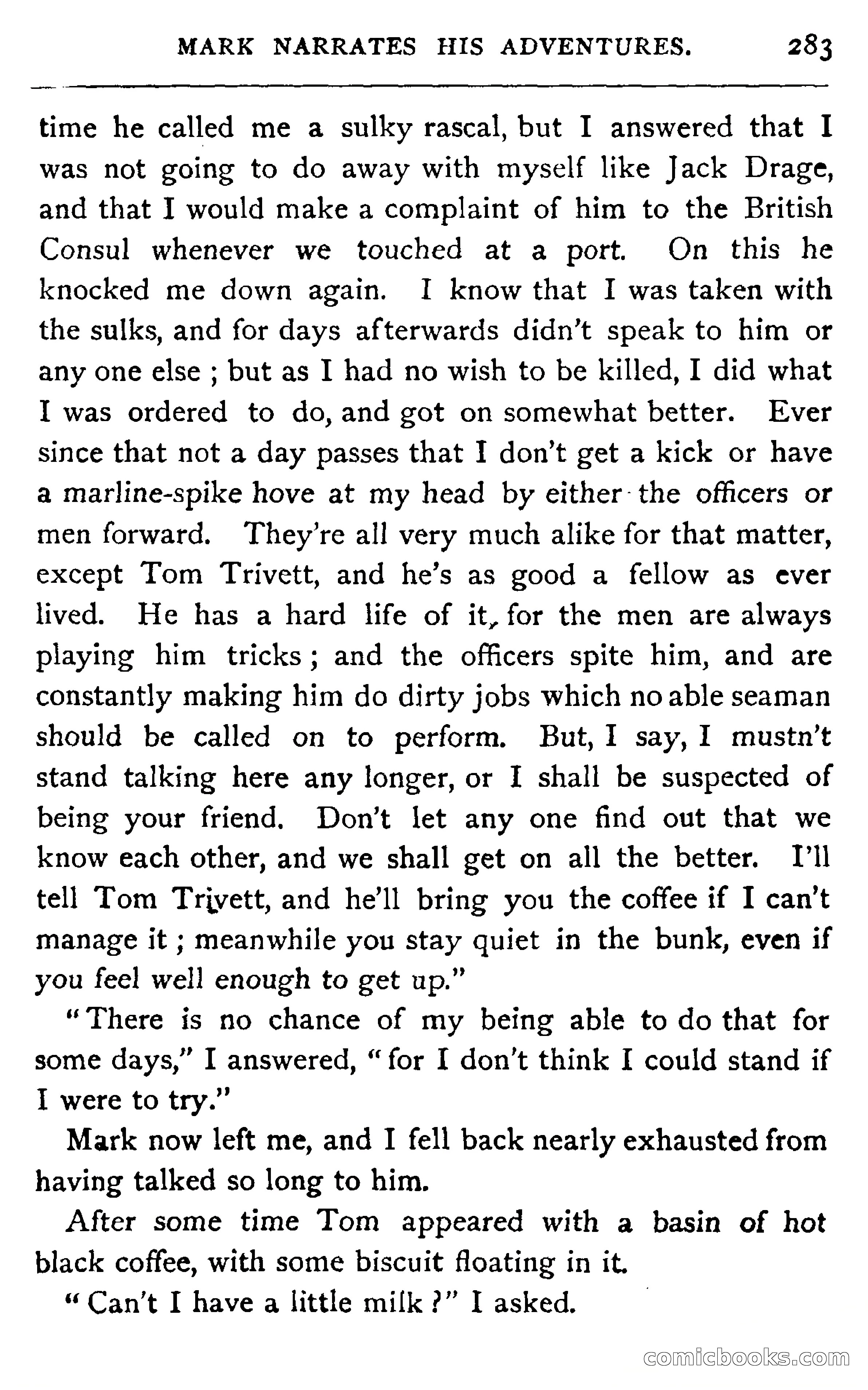 Dick Cheveley: His Adventures and Misadventures — page 299 of 400