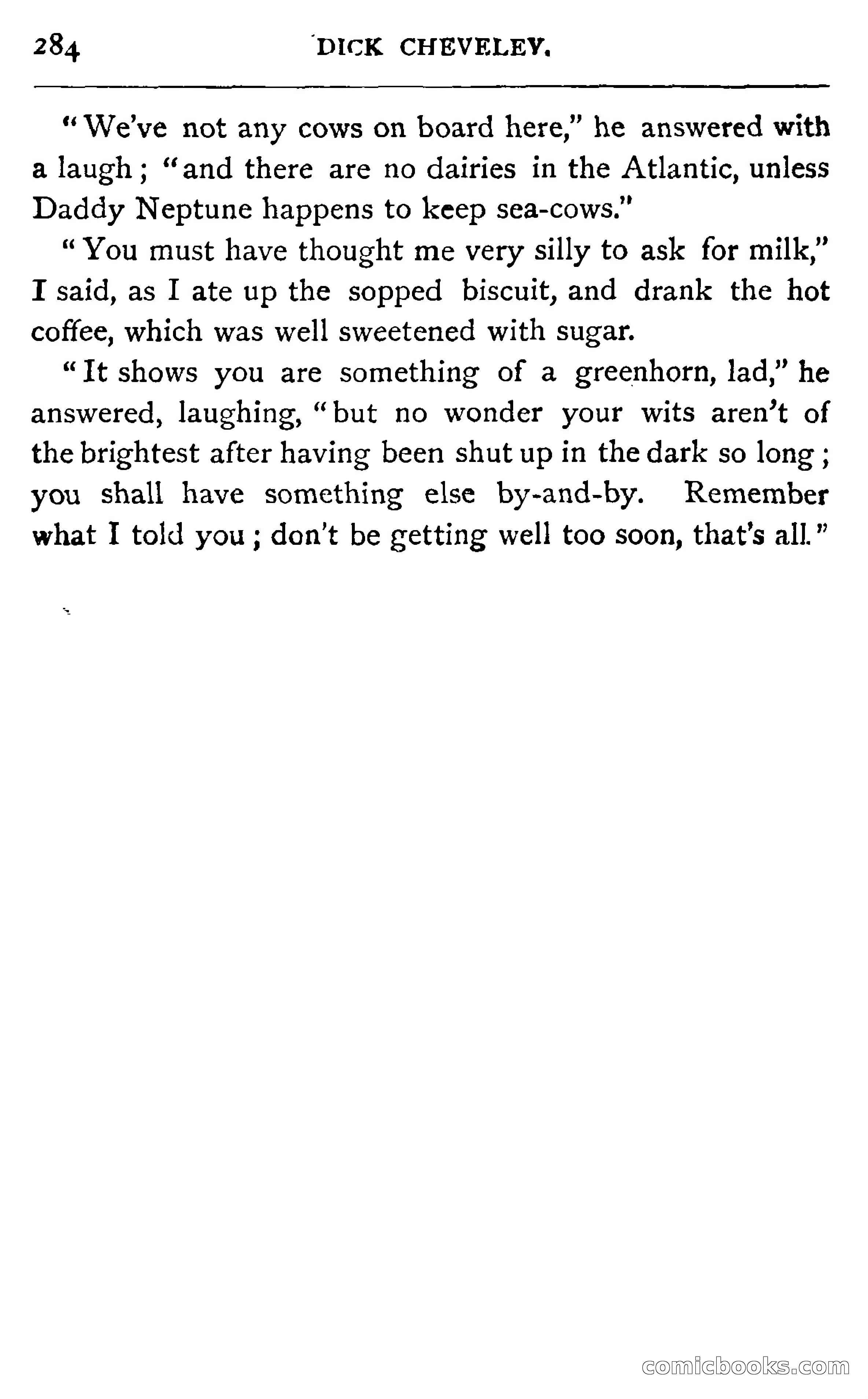 Dick Cheveley: His Adventures and Misadventures — page 300 of 400