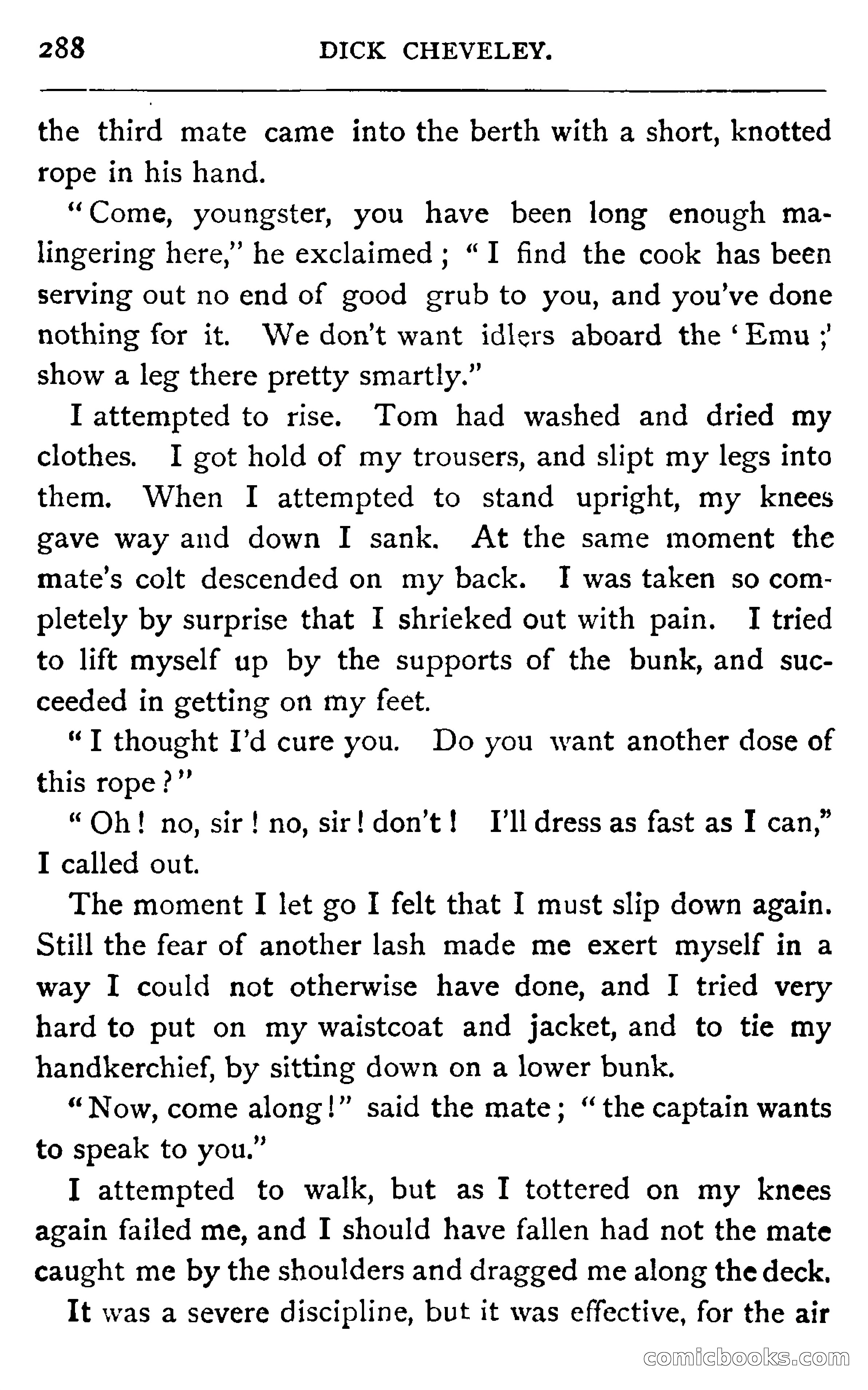 Dick Cheveley: His Adventures and Misadventures — page 304 of 400