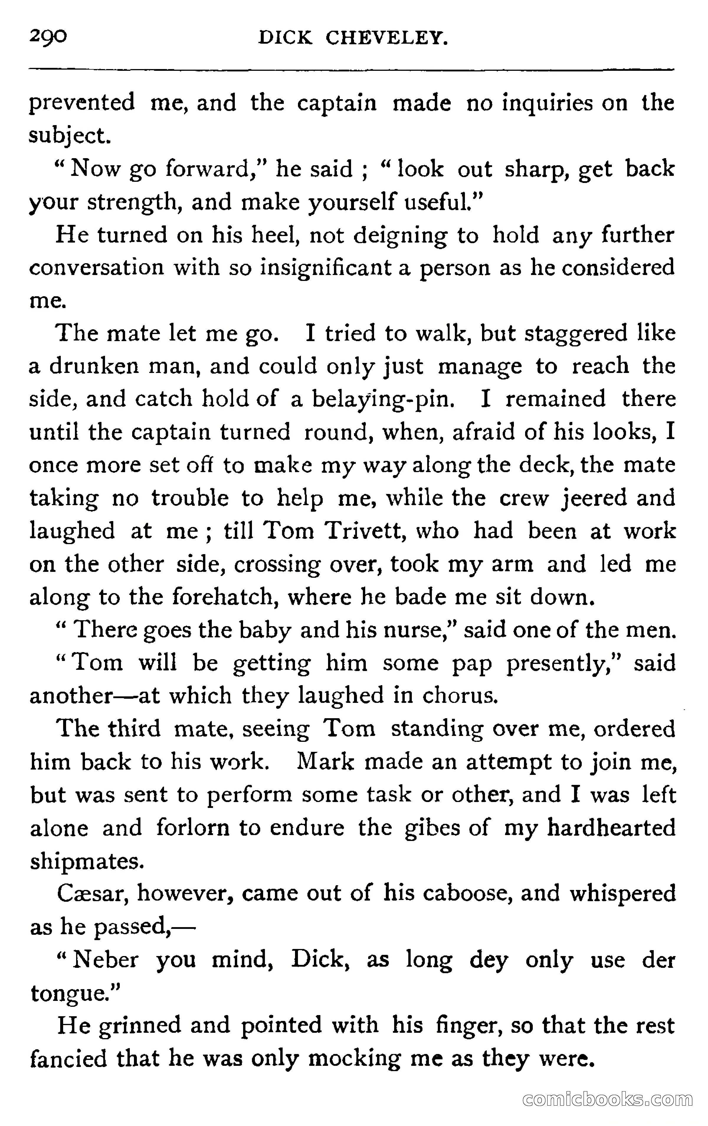 Dick Cheveley: His Adventures and Misadventures — page 306 of 400