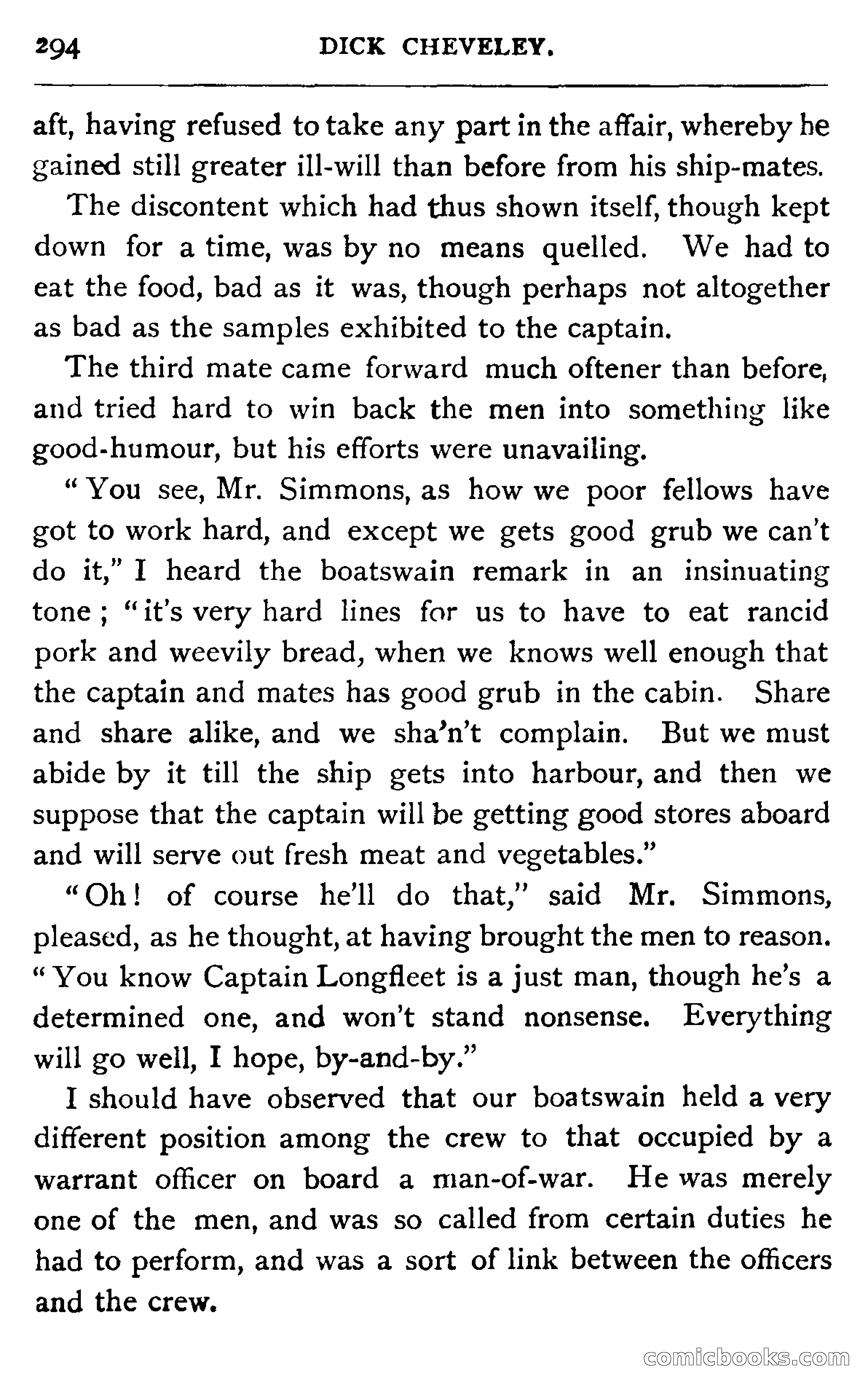 Dick Cheveley: His Adventures and Misadventures — page 310 of 400