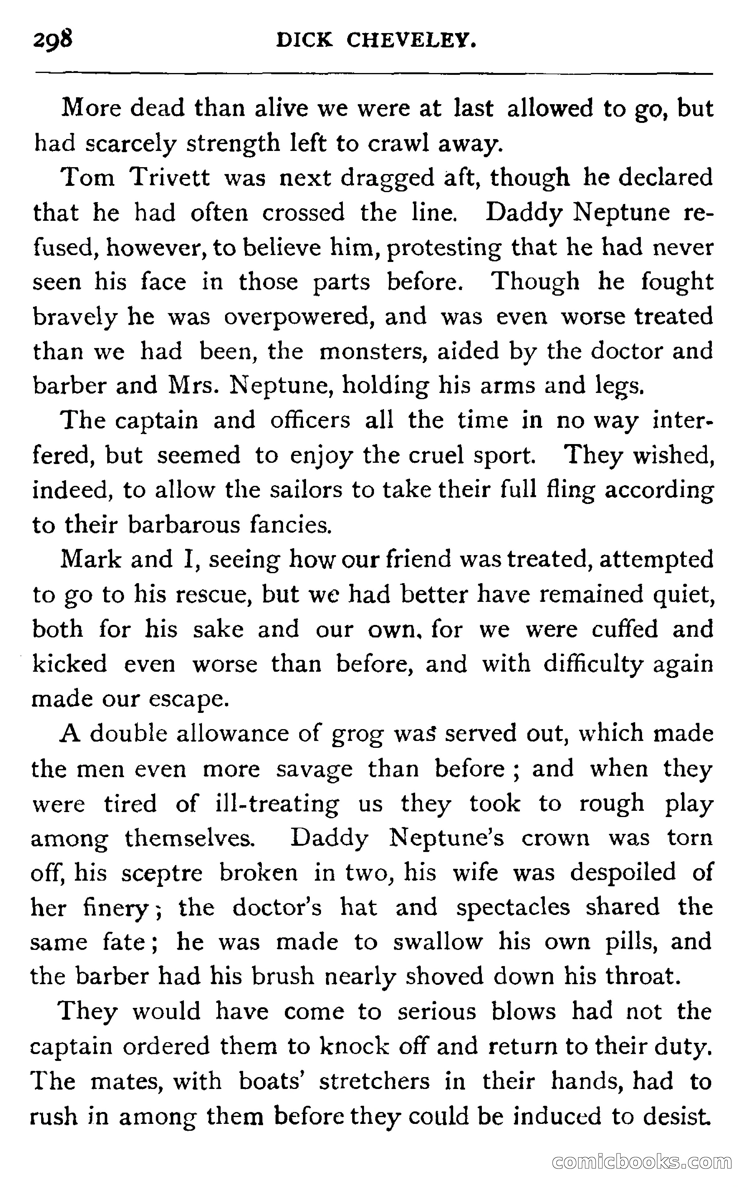 Dick Cheveley: His Adventures and Misadventures — page 314 of 400