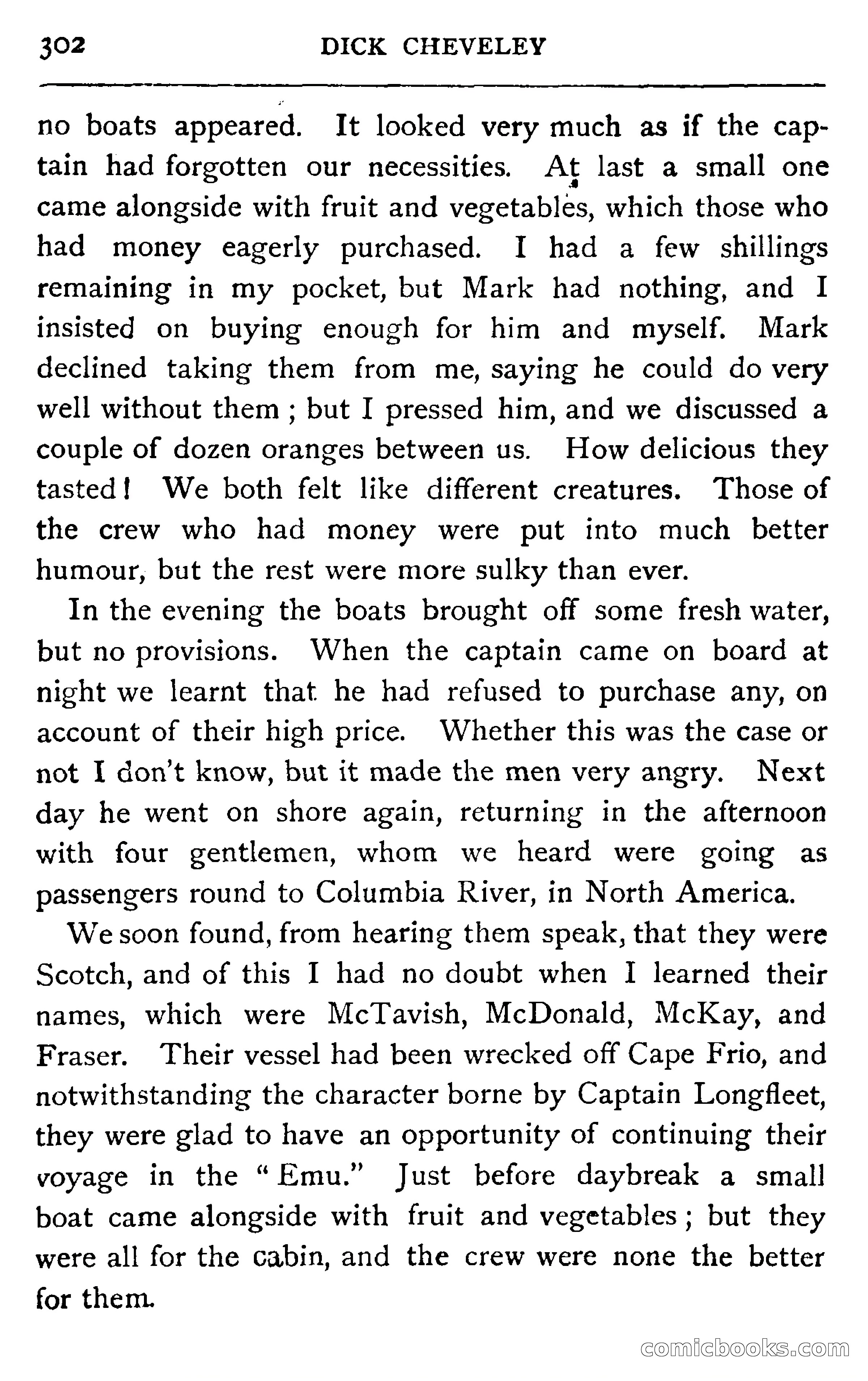 Dick Cheveley: His Adventures and Misadventures — page 318 of 400