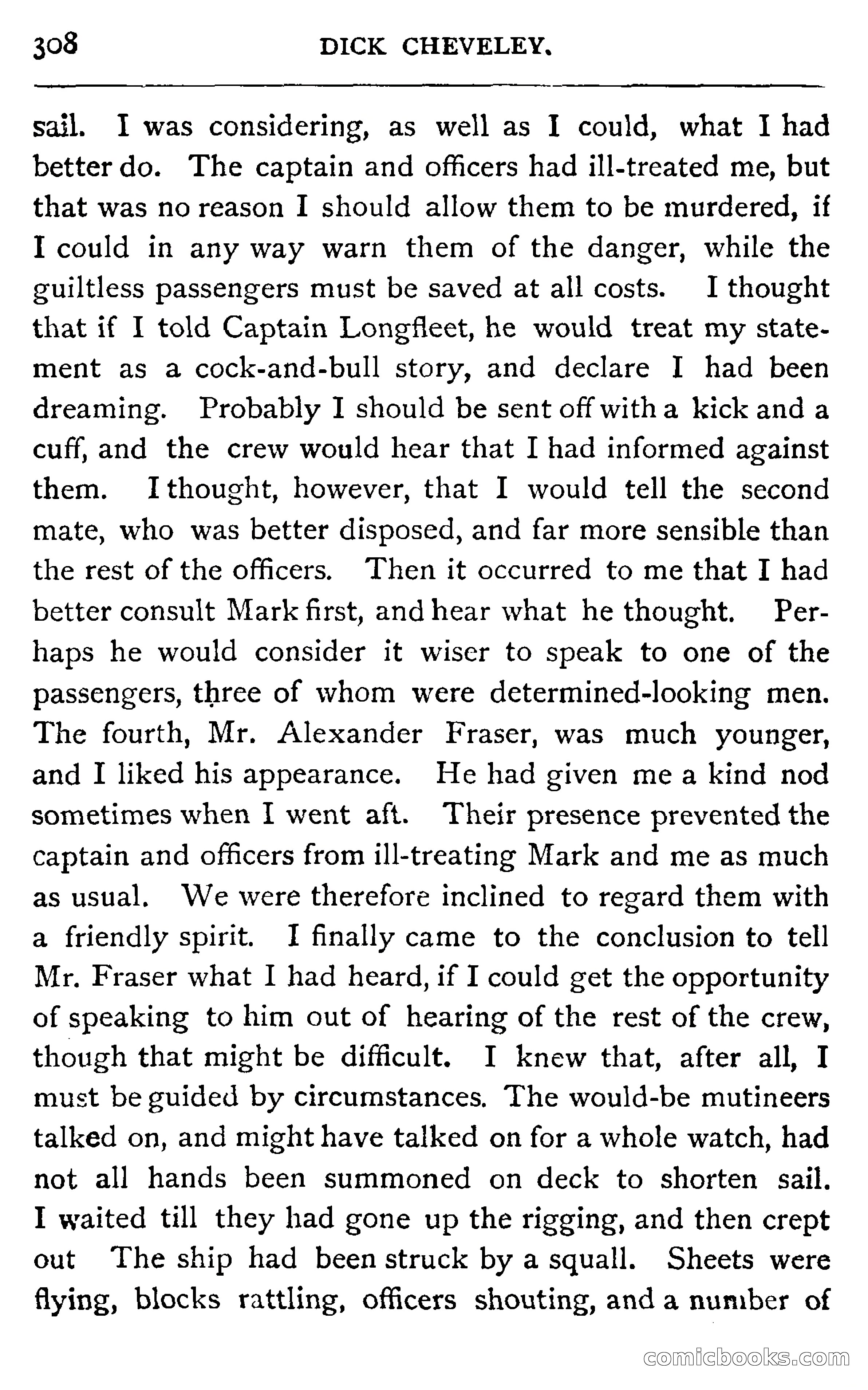 Dick Cheveley: His Adventures and Misadventures — page 324 of 400