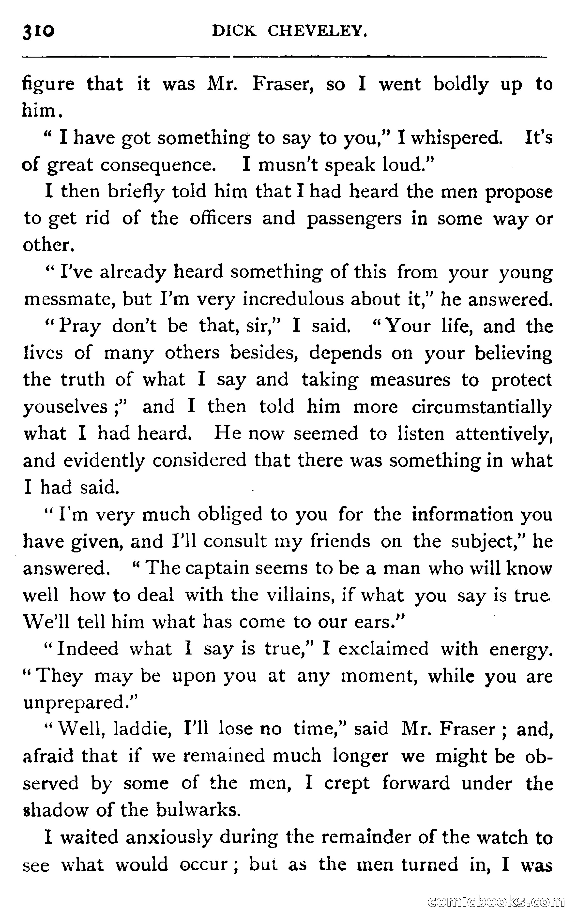 Dick Cheveley: His Adventures and Misadventures — page 326 of 400