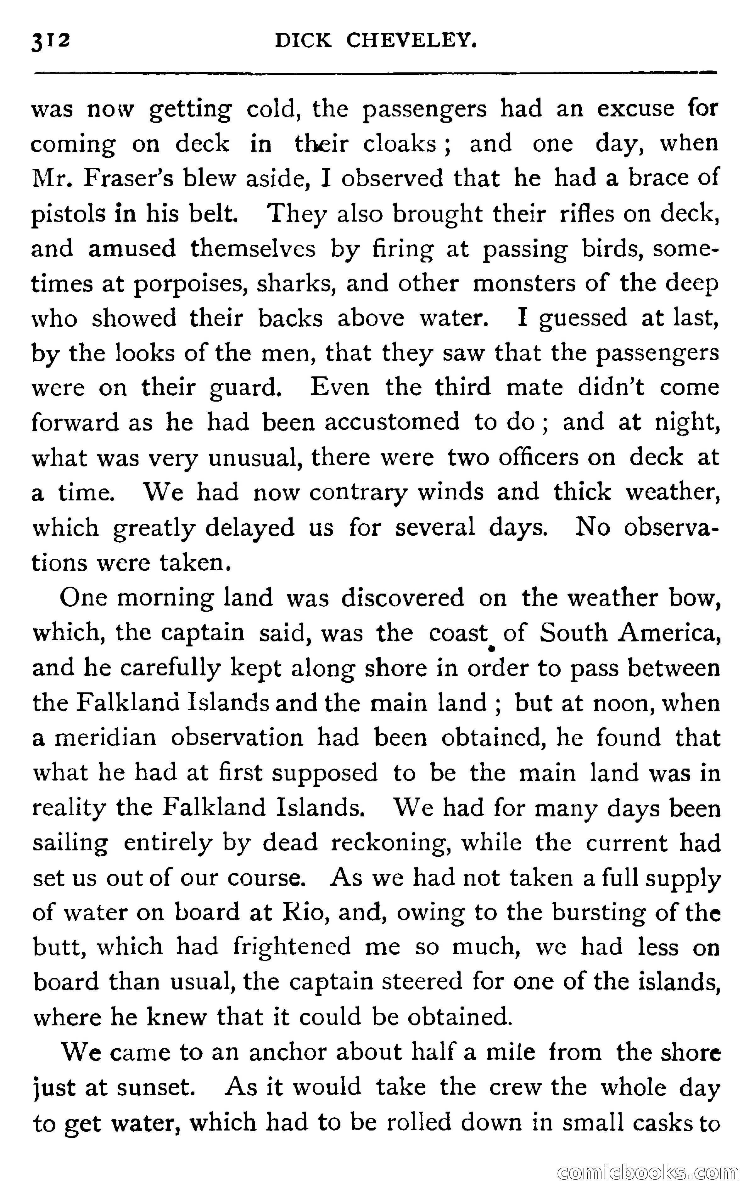 Dick Cheveley: His Adventures and Misadventures — page 328 of 400