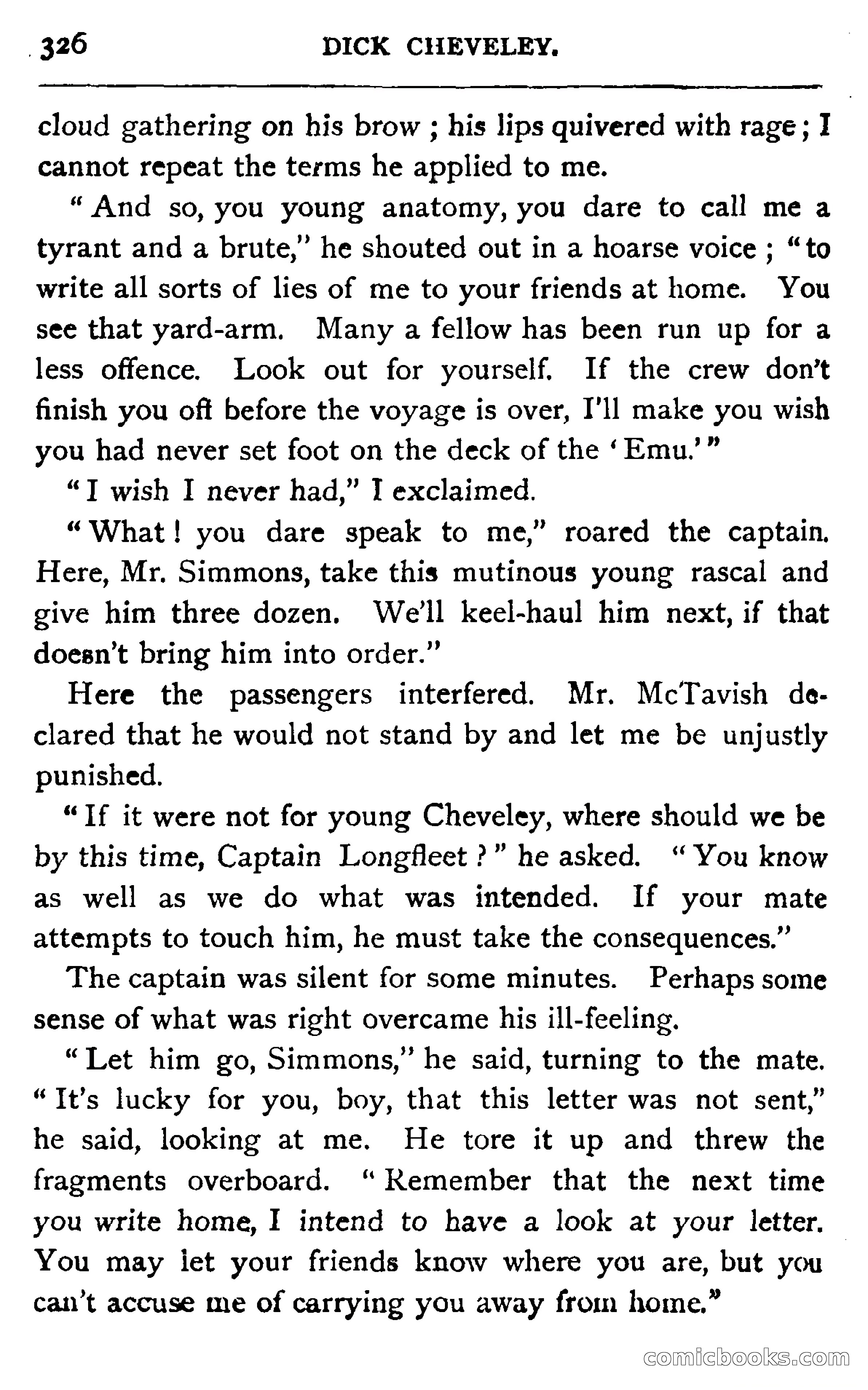 Dick Cheveley: His Adventures and Misadventures — page 342 of 400