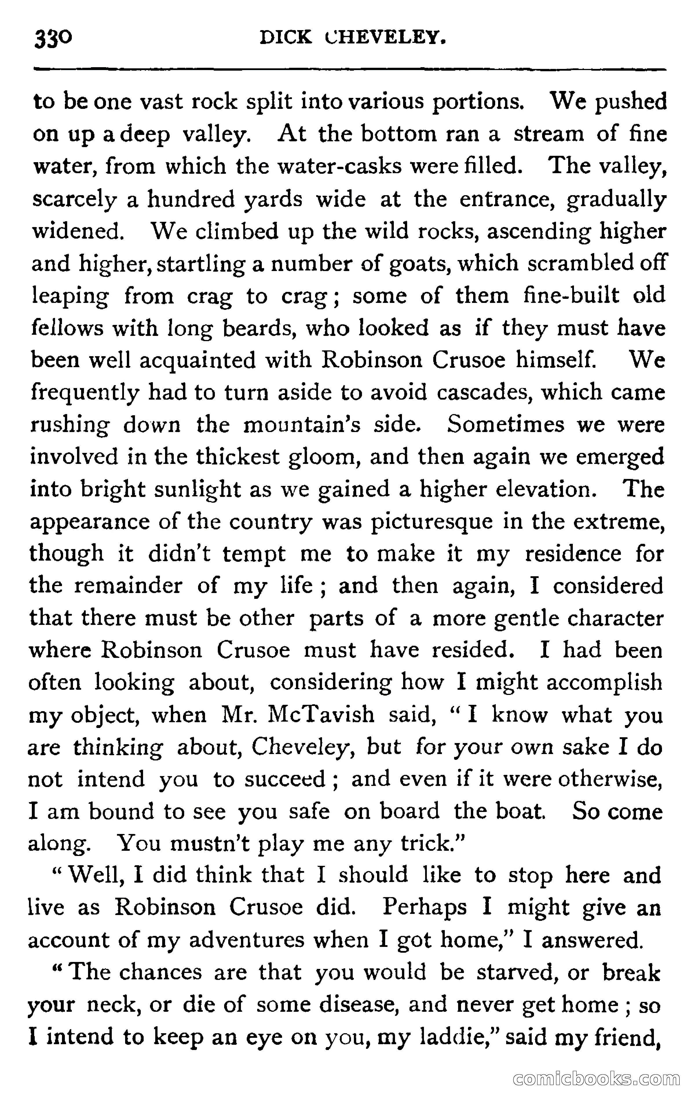 Dick Cheveley: His Adventures and Misadventures — page 346 of 400
