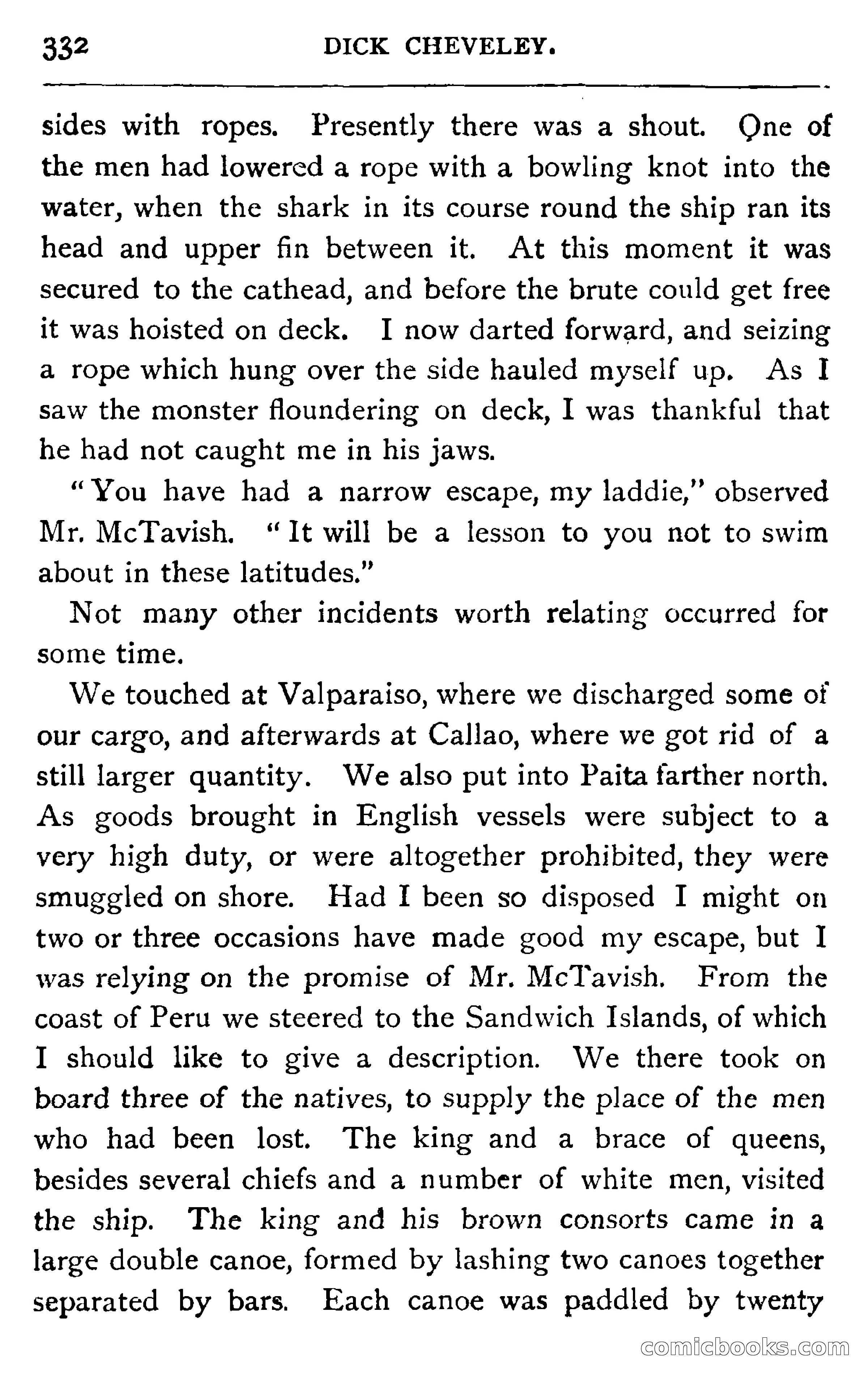 Dick Cheveley: His Adventures and Misadventures — page 348 of 400