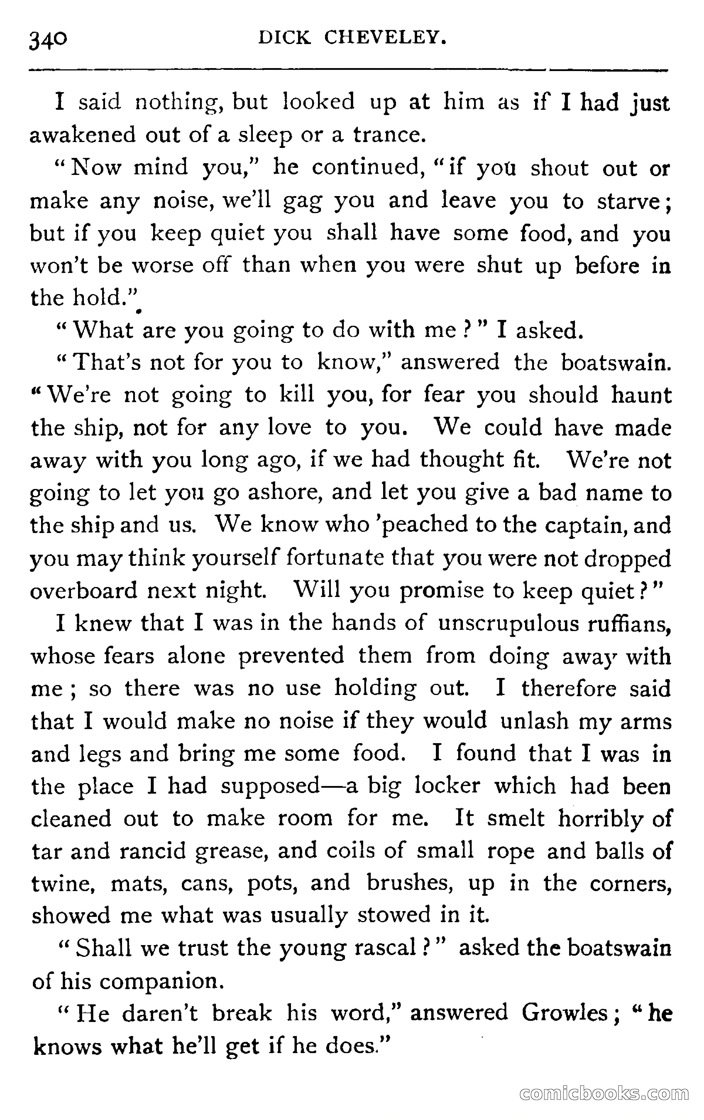 Dick Cheveley: His Adventures and Misadventures — page 356 of 400