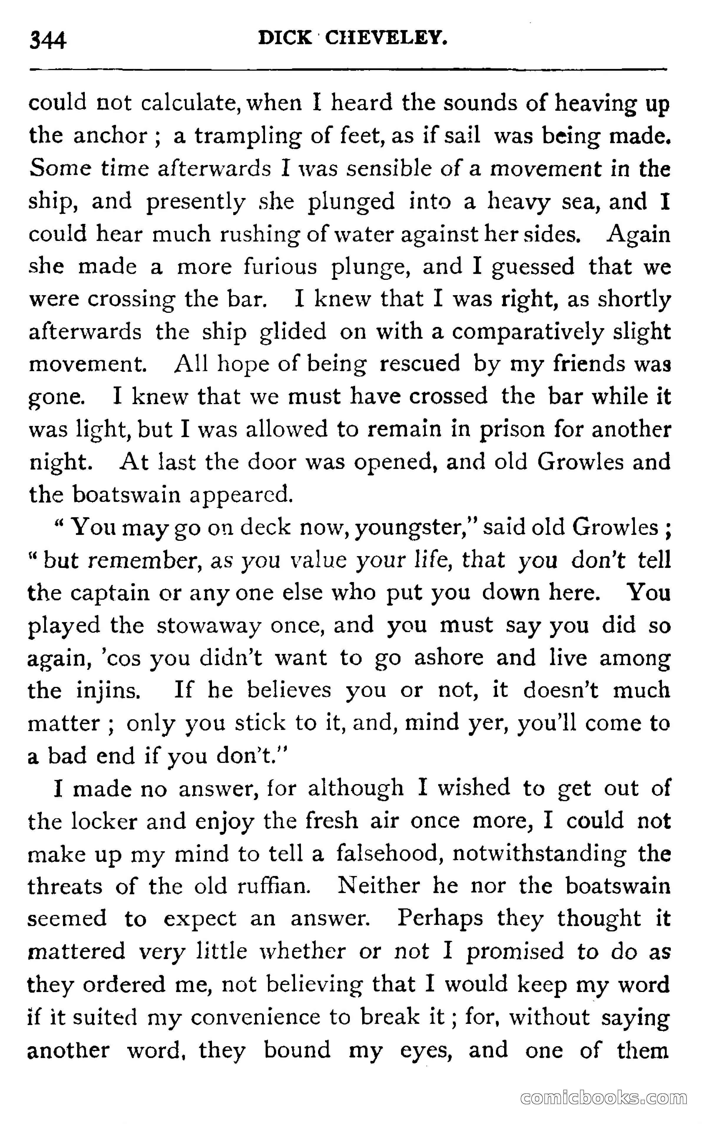 Dick Cheveley: His Adventures and Misadventures — page 360 of 400