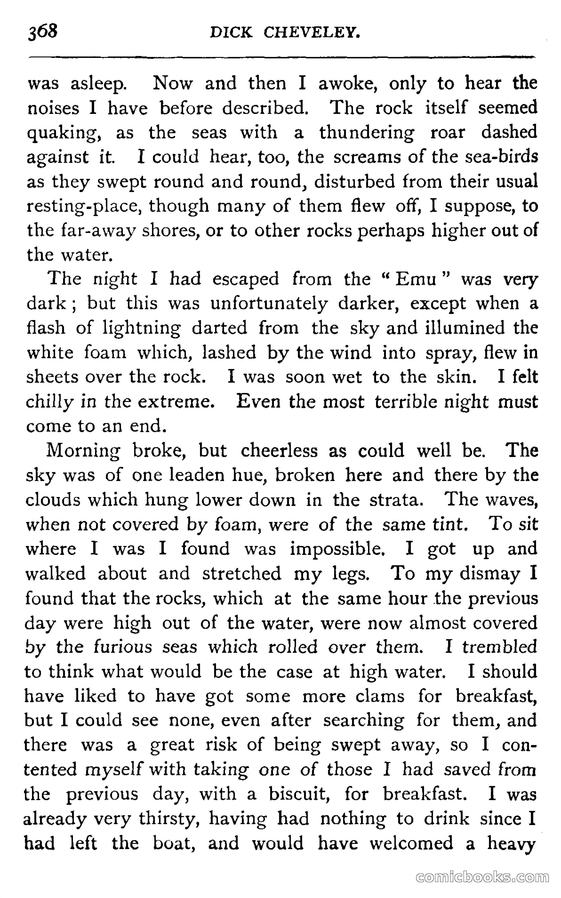 Dick Cheveley: His Adventures and Misadventures — page 384 of 400