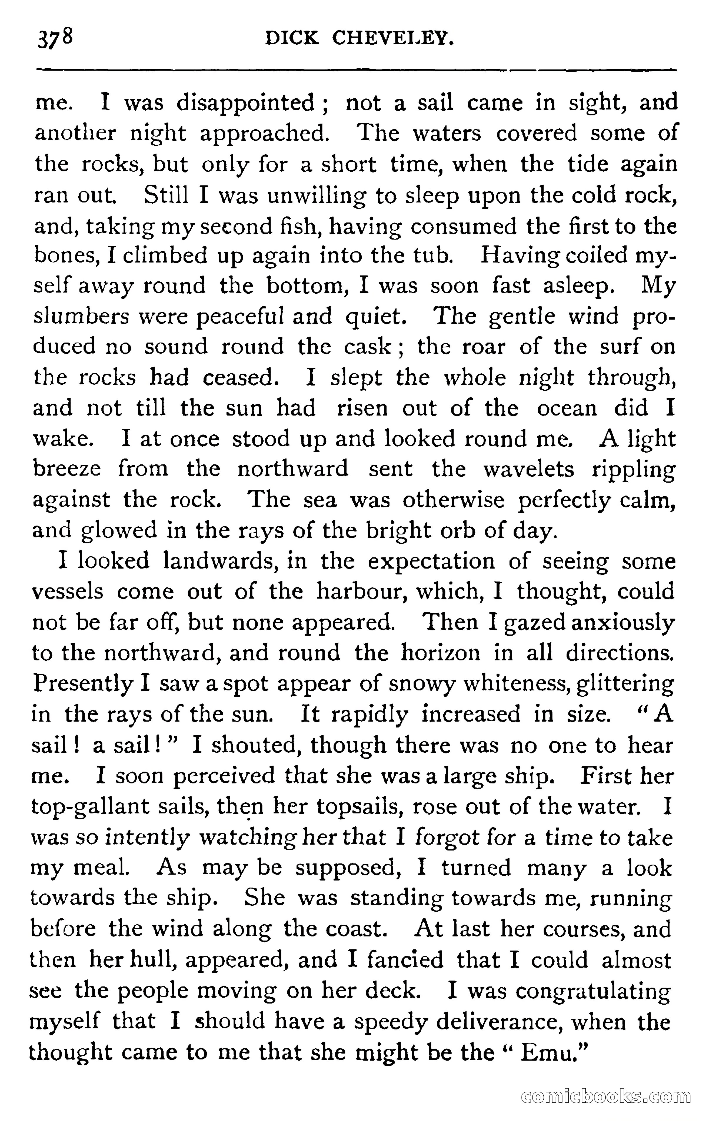 Dick Cheveley: His Adventures and Misadventures — page 394 of 400