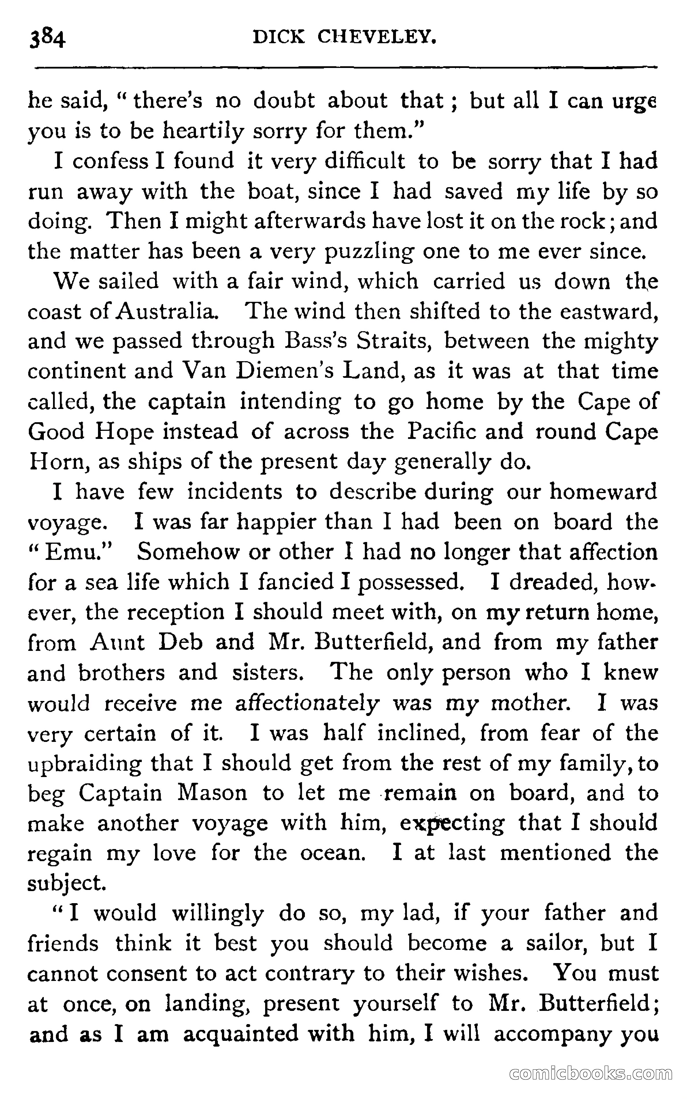 Dick Cheveley: His Adventures and Misadventures — page 400 of 400
